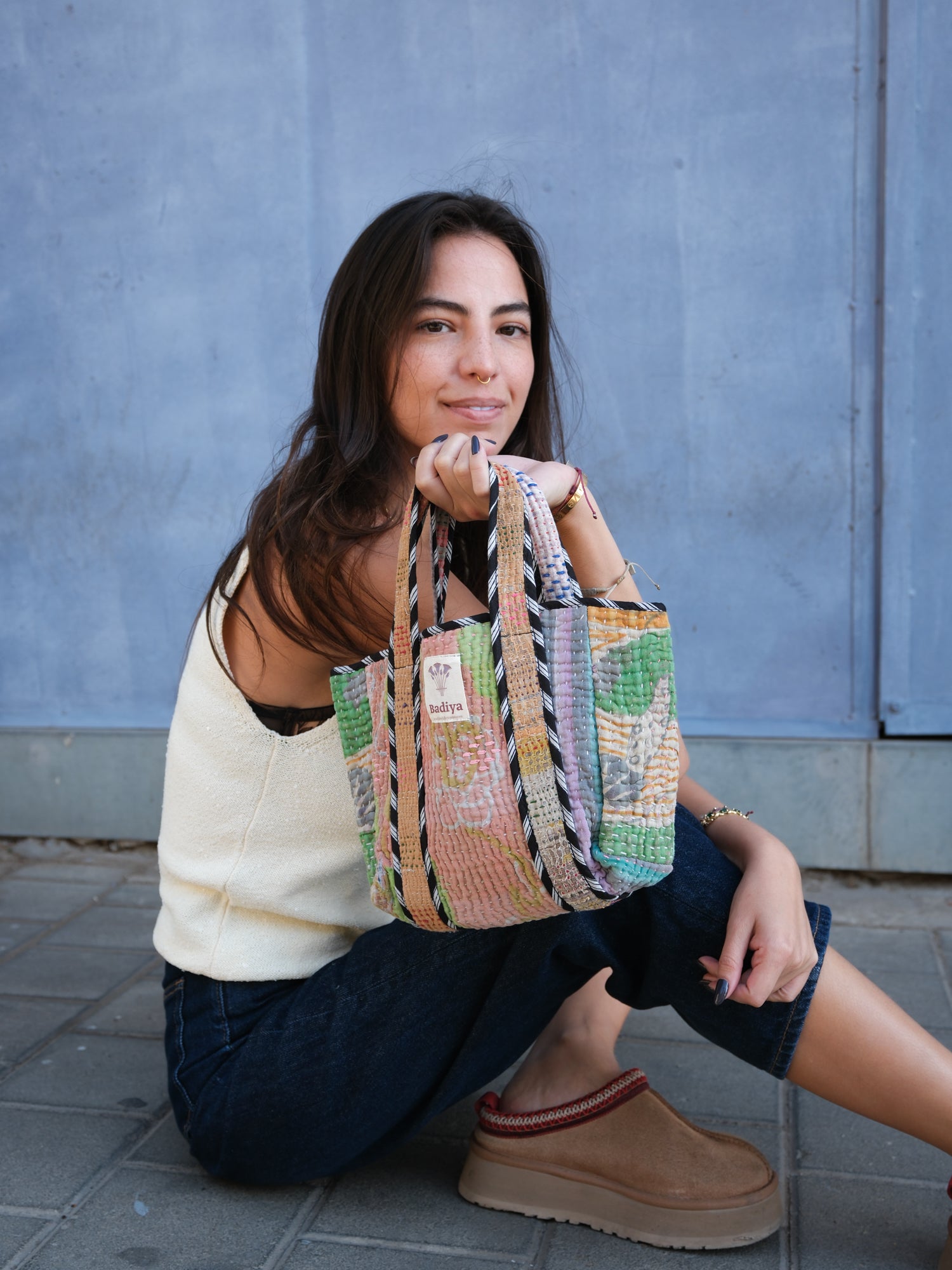 Mini Kantha Bag