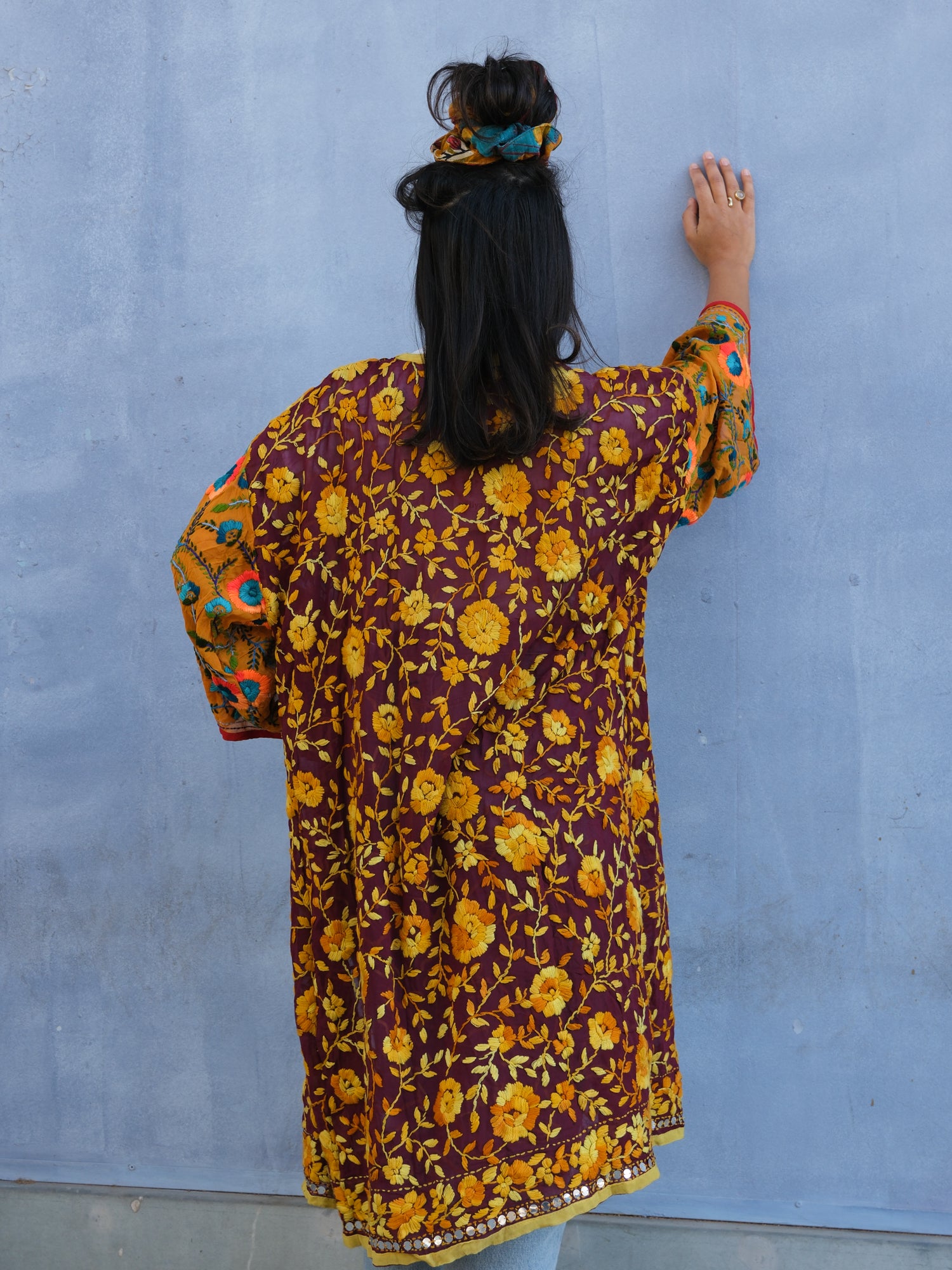 Phulkari Kimono