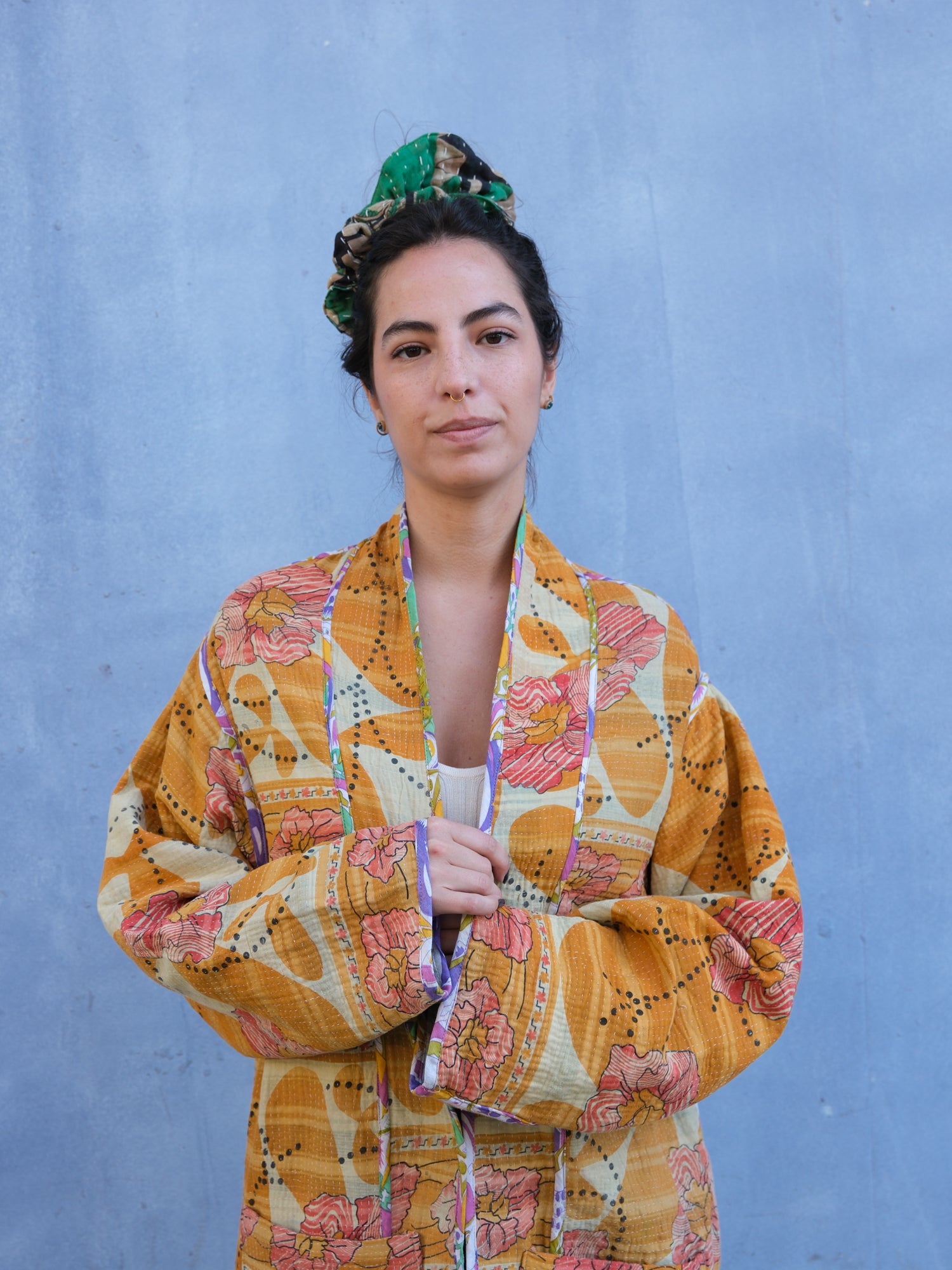 Long Kantha Jacket