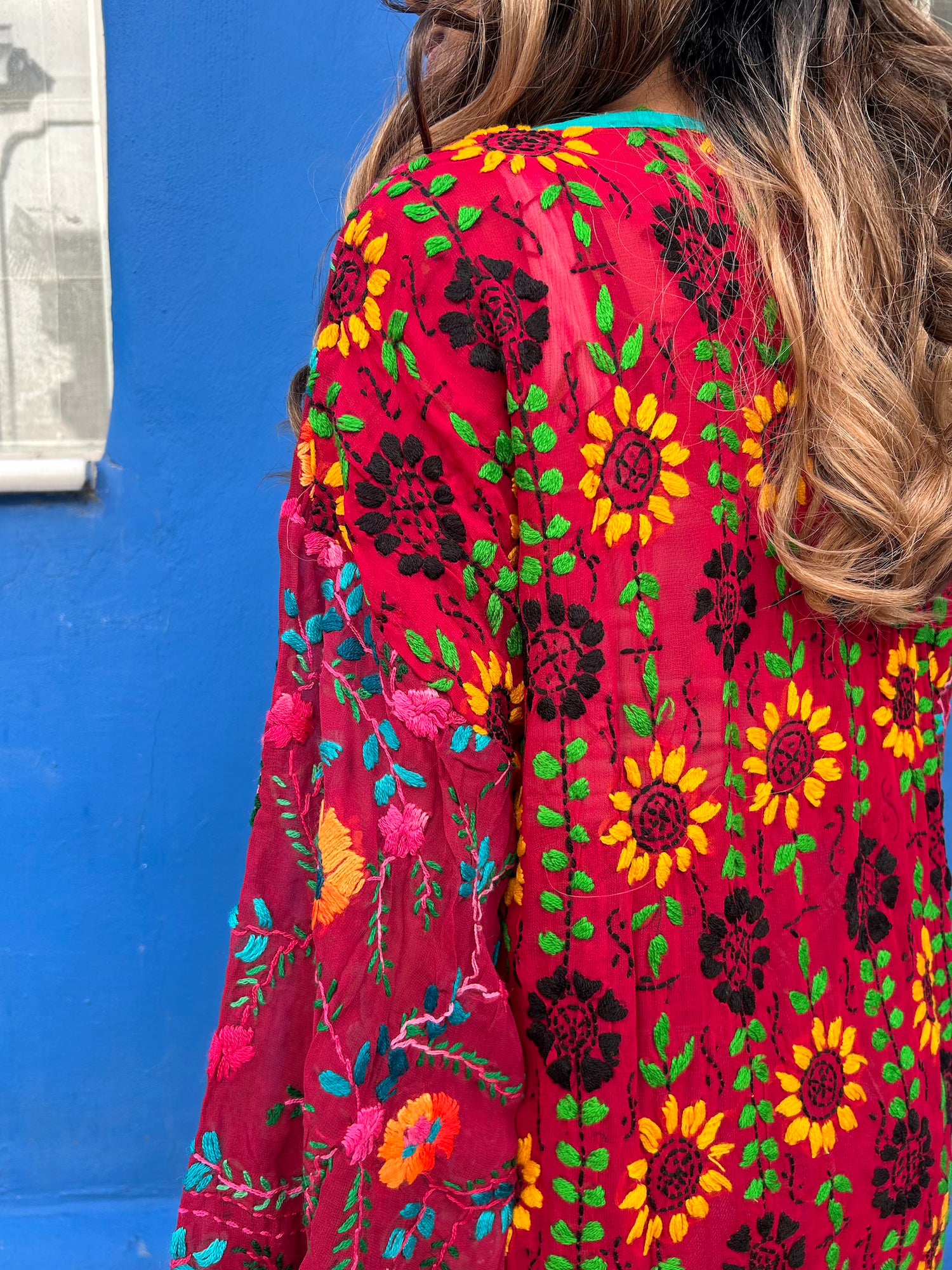 Phulkari Kimono