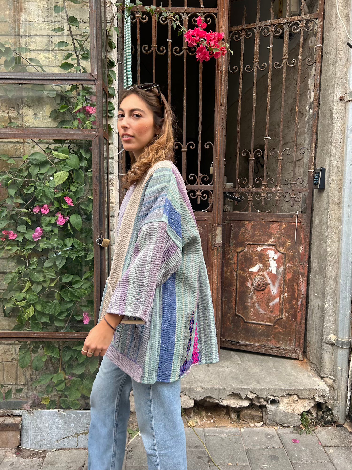 Rug Kantha Jacket