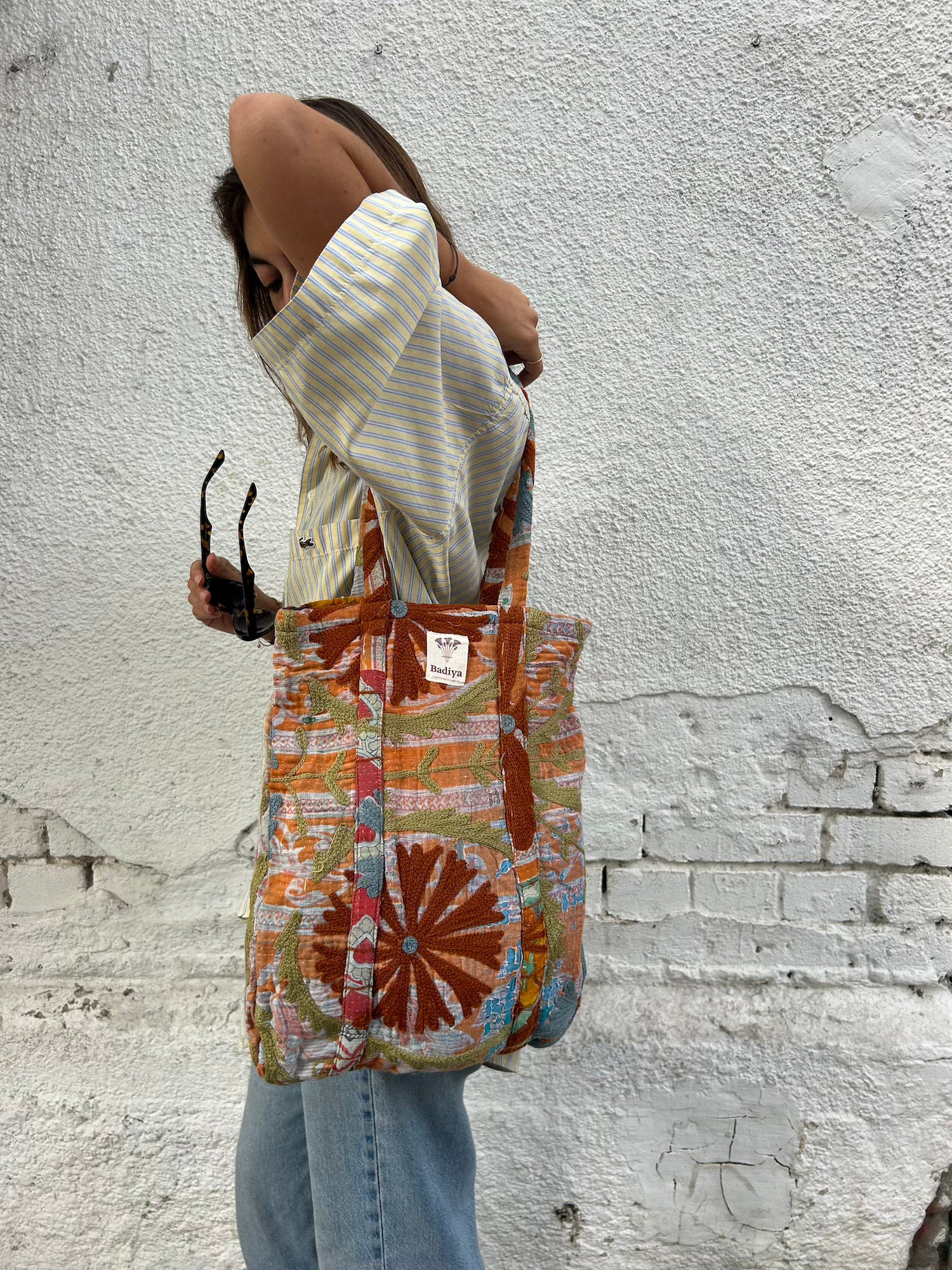 Kantha Suzani Bag