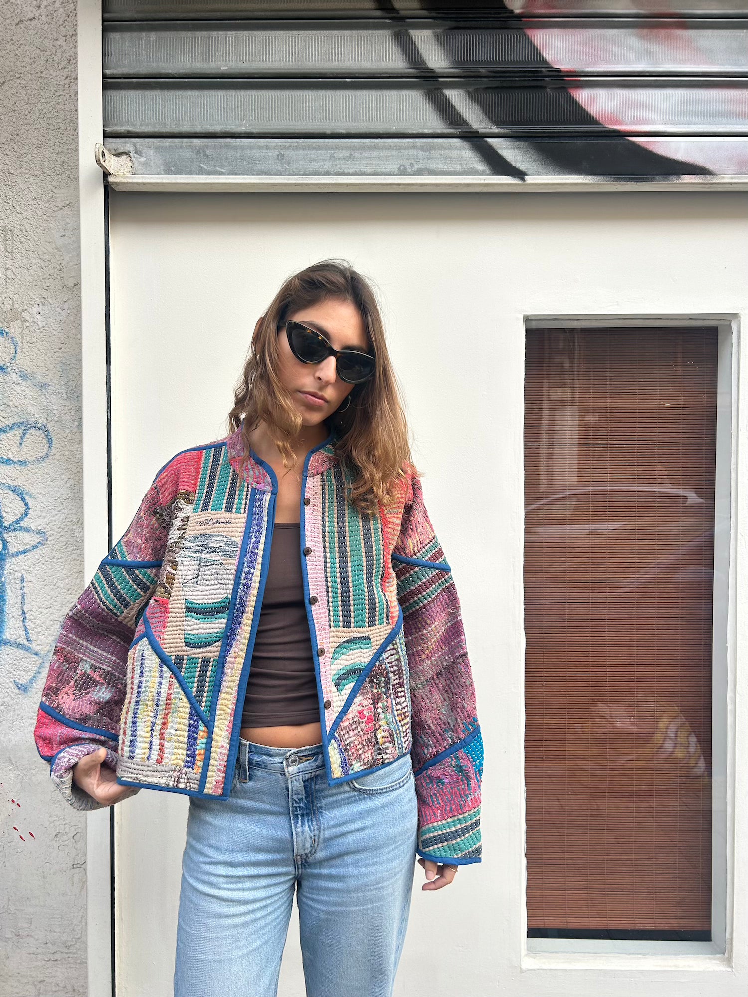 Rug Kantha Jacket