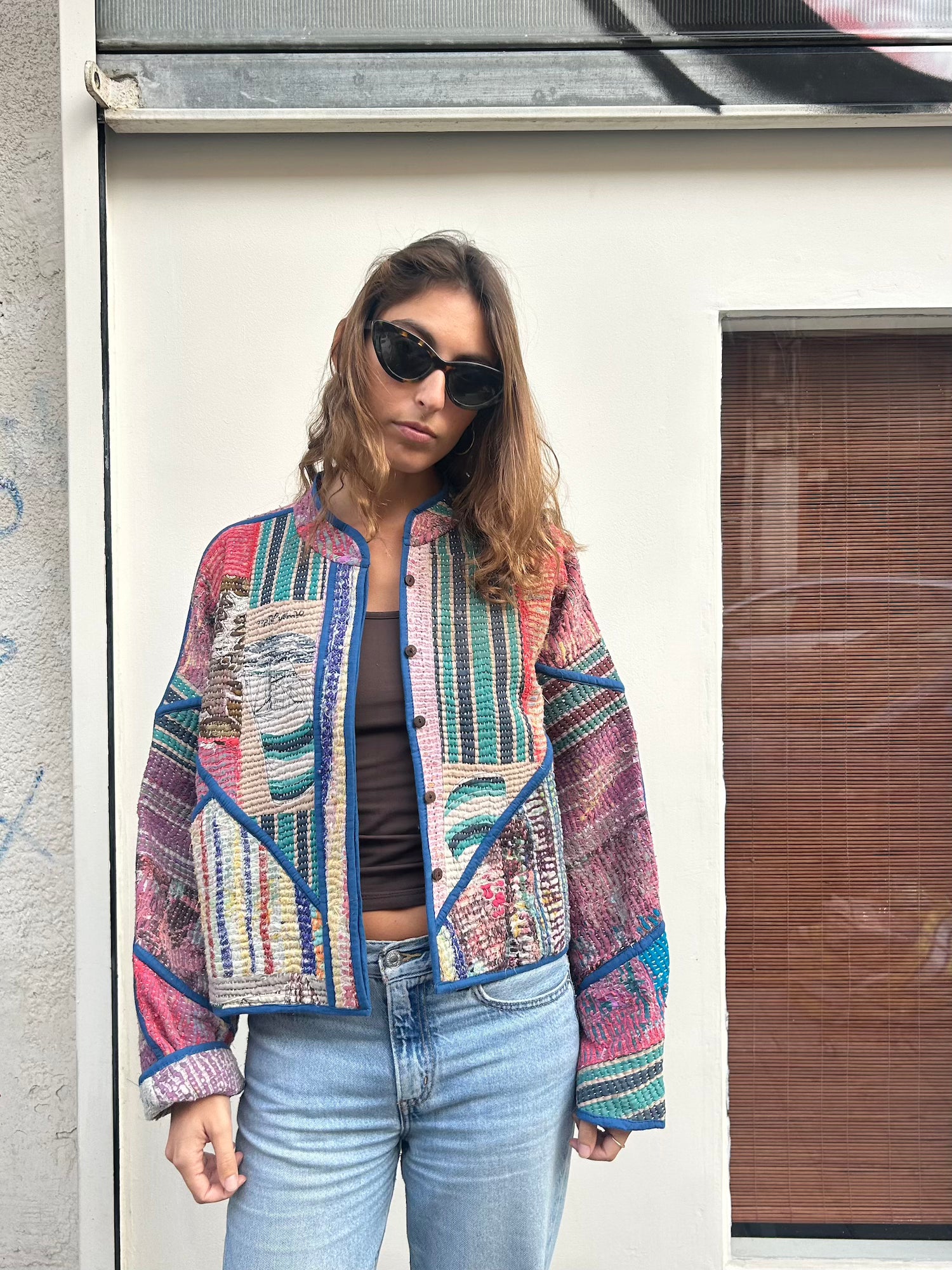 Rug Kantha Jacket