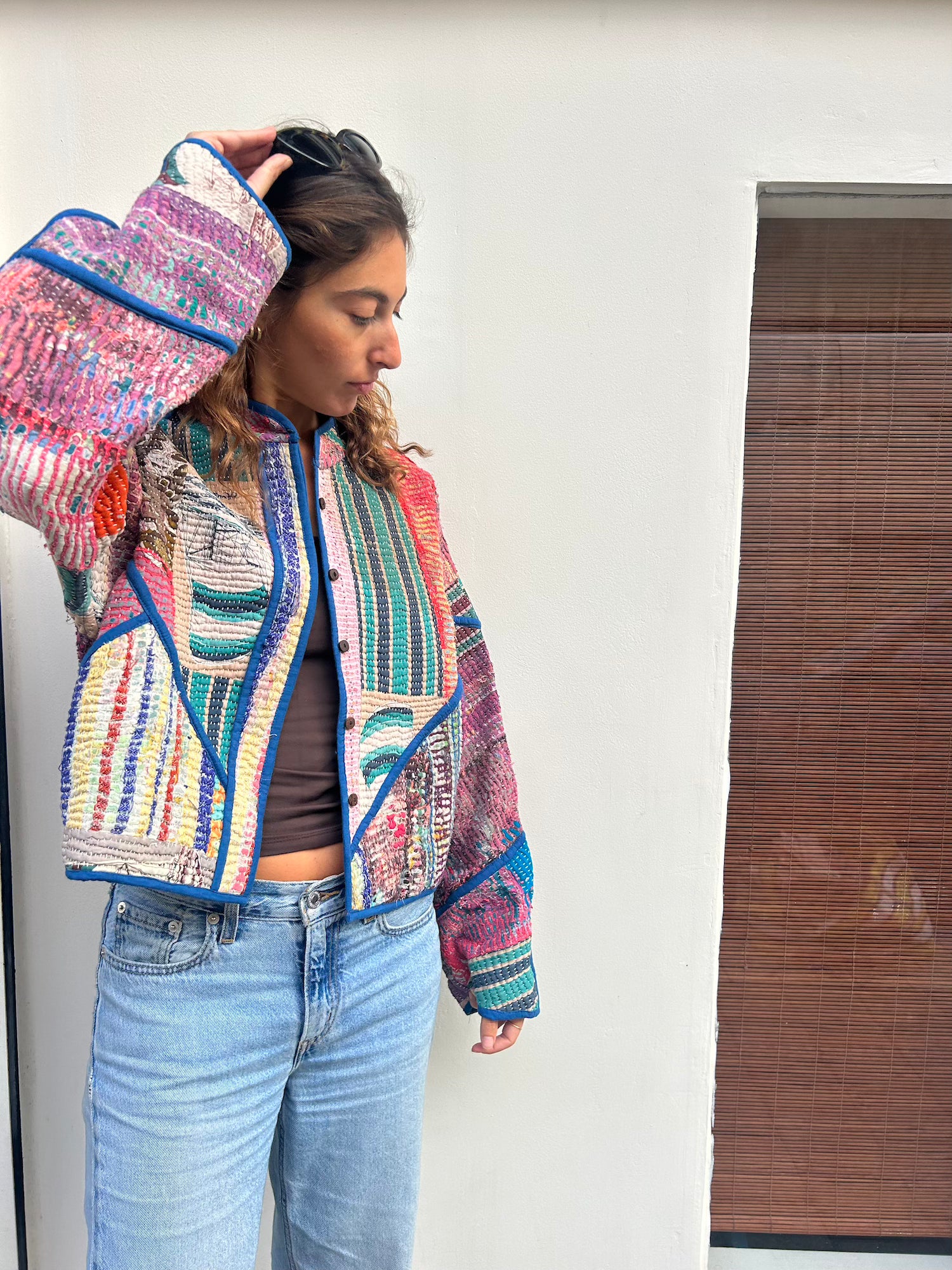 Rug Kantha Jacket