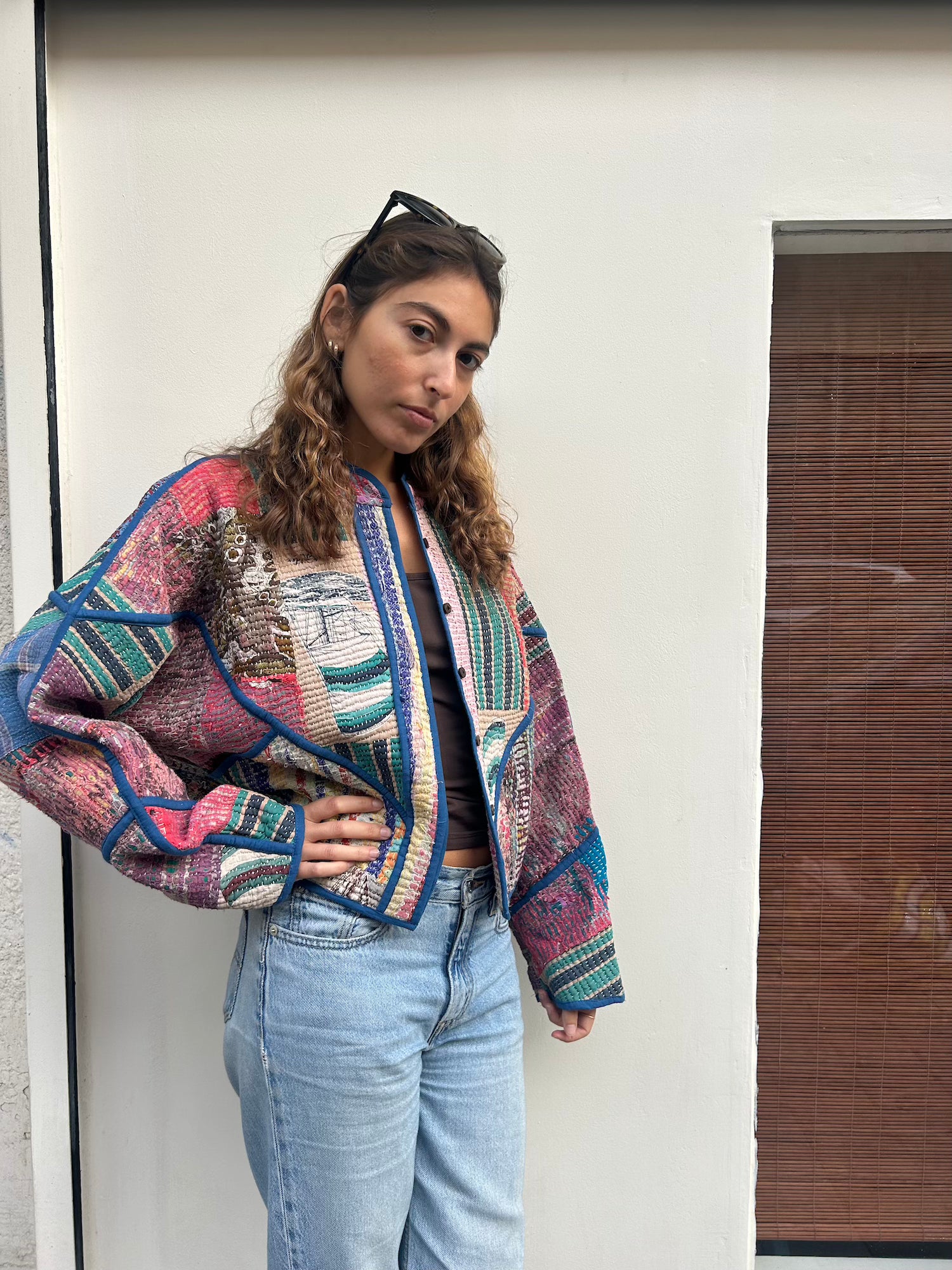 Rug Kantha Jacket