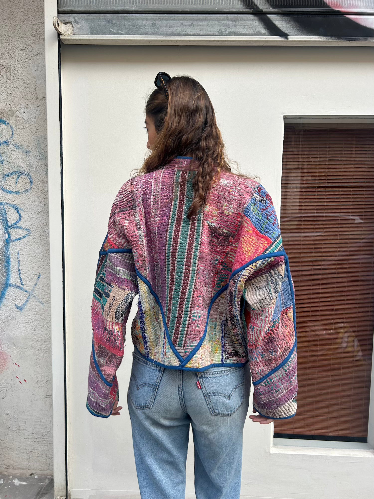 Rug Kantha Jacket