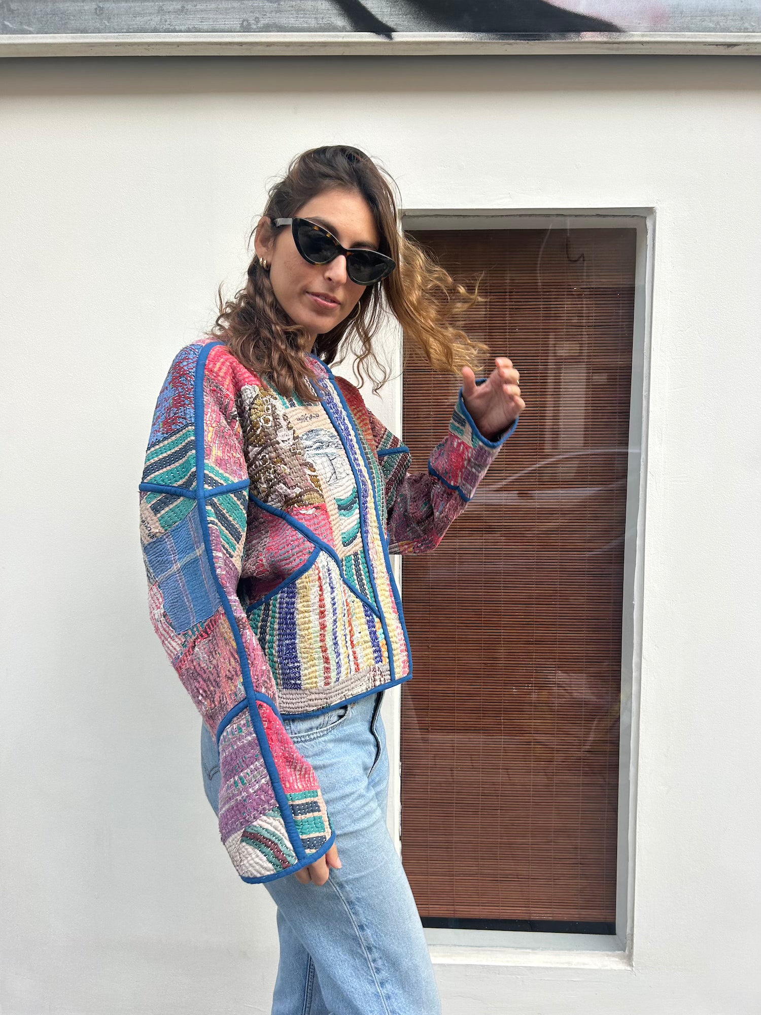 Rug Kantha Jacket