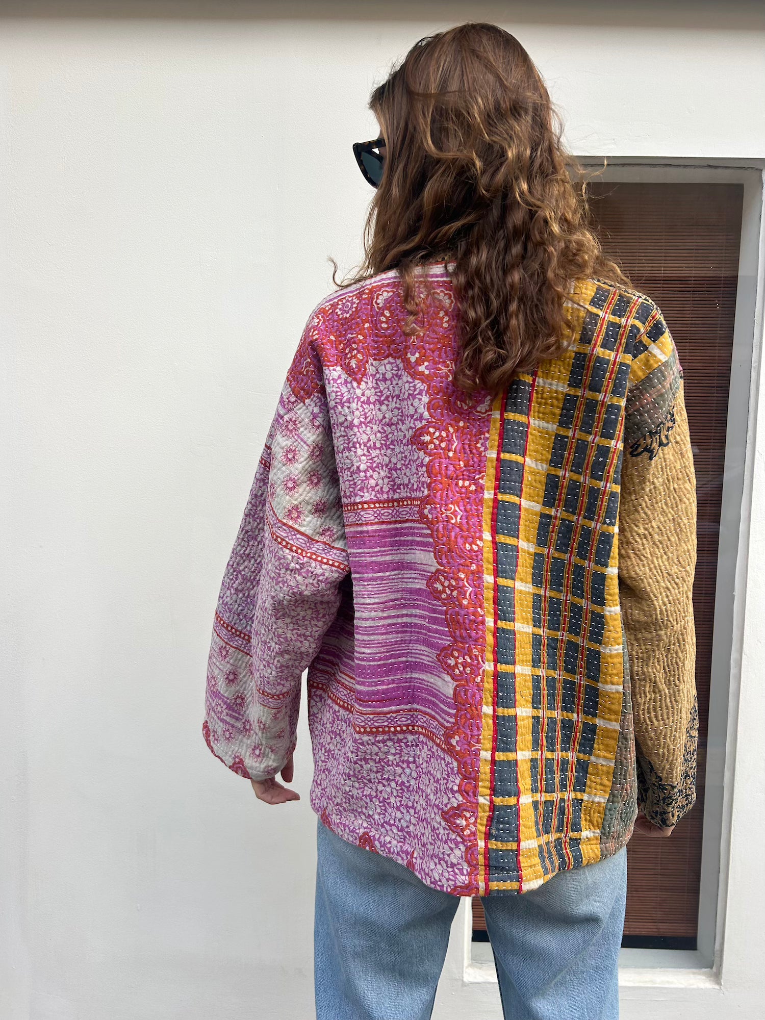 Short Kantha Jacket