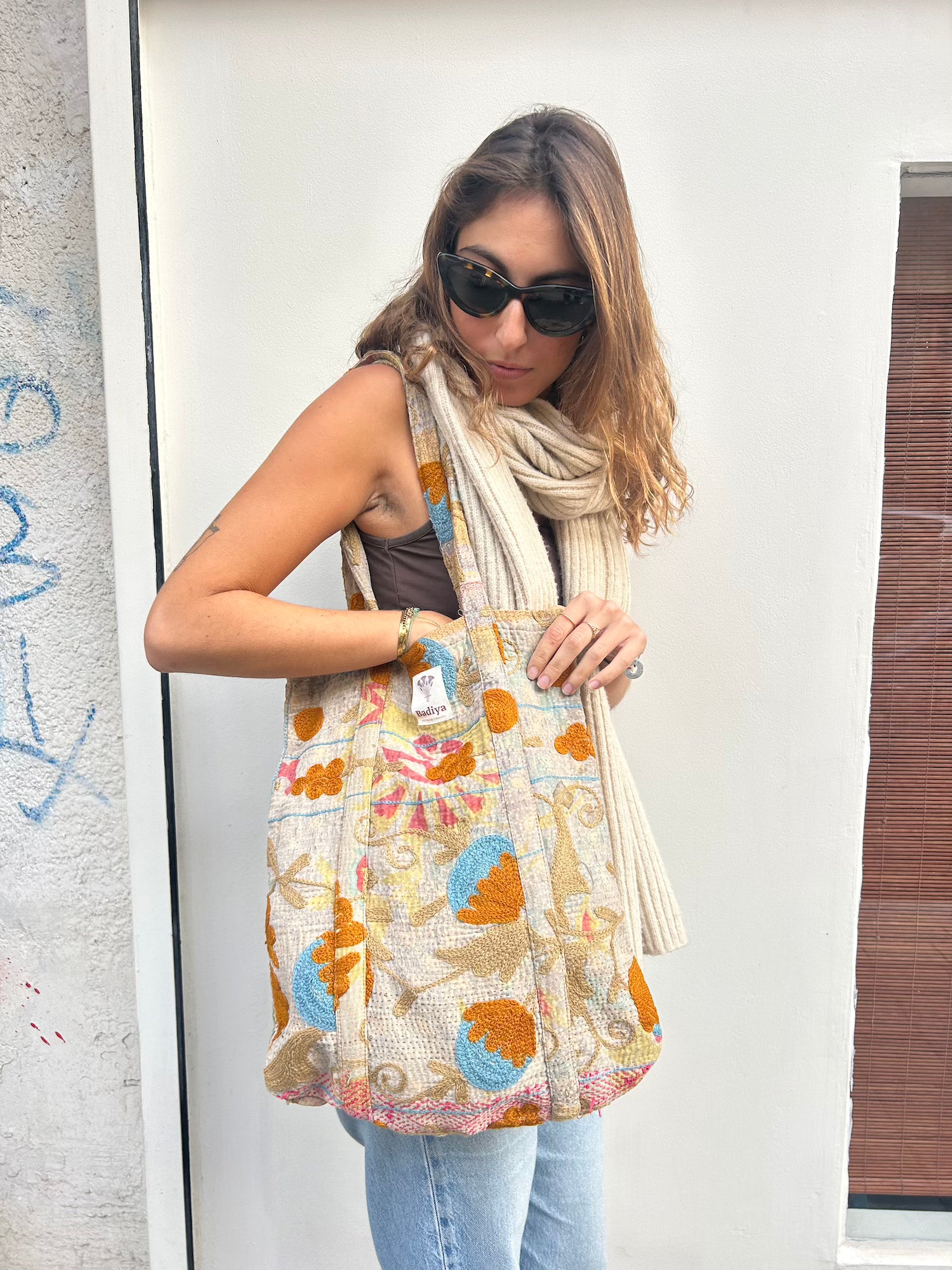 Kantha Suzani Bag