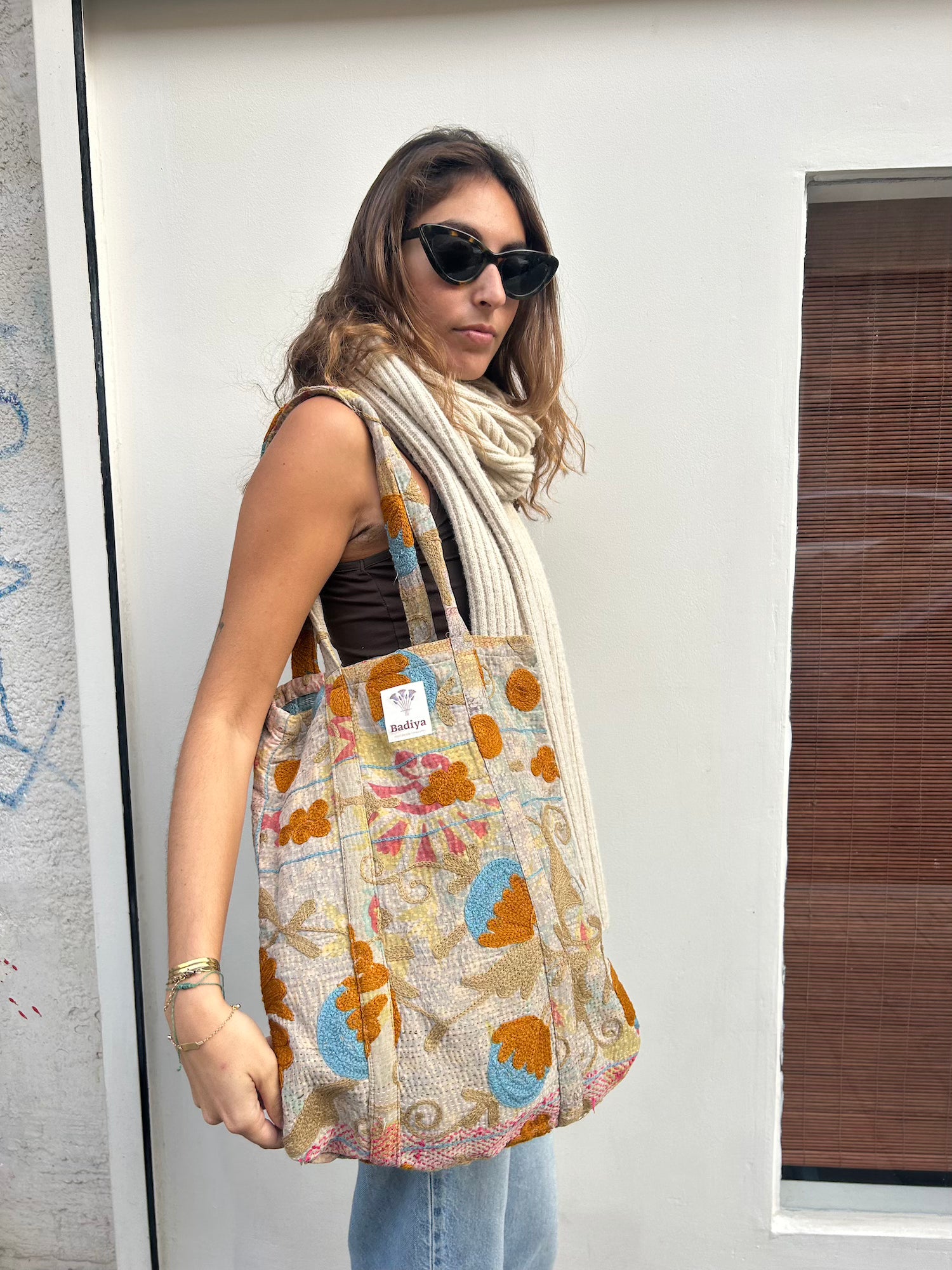 Kantha Suzani Bag