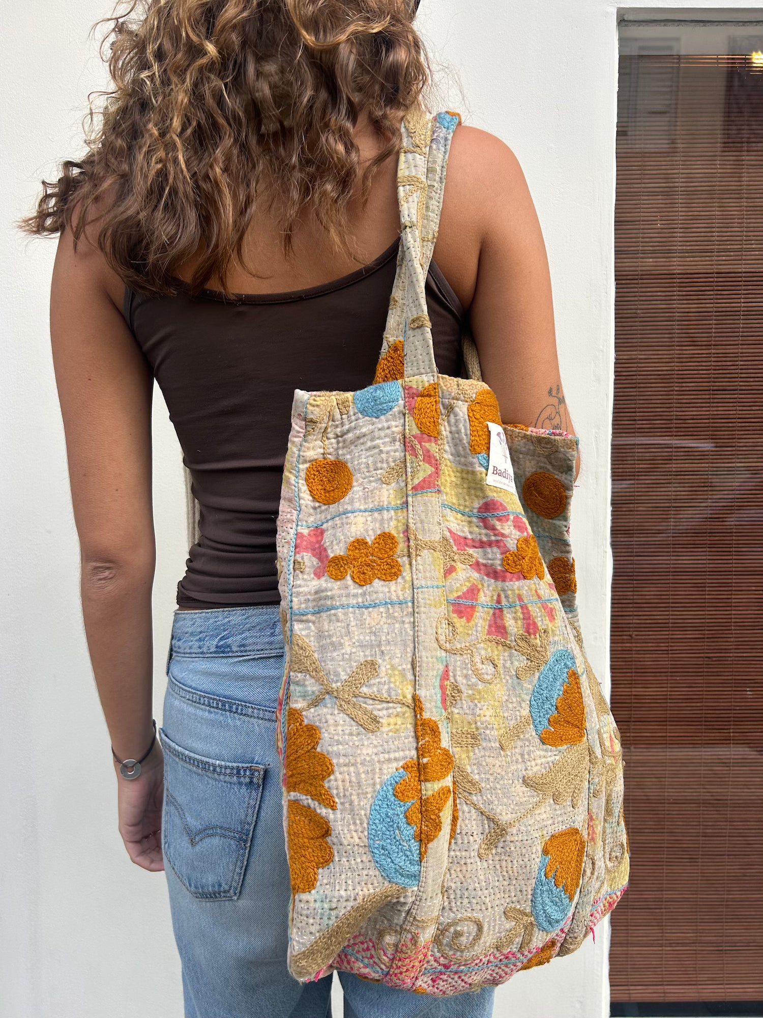 Kantha Suzani Bag