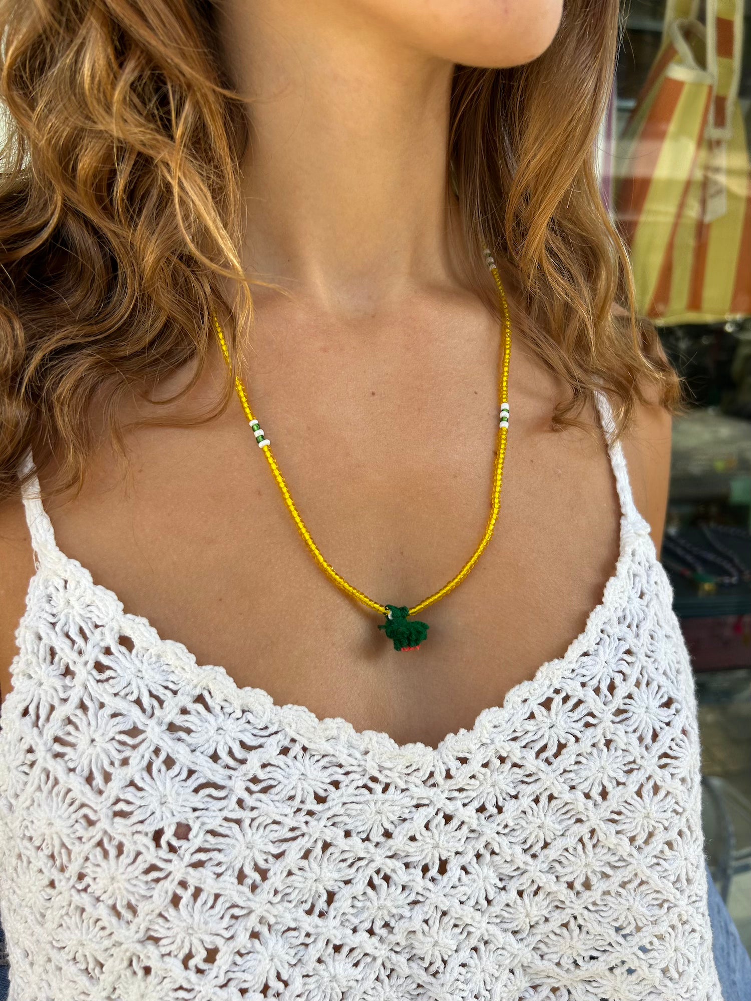 Shanti Necklace - Yellow