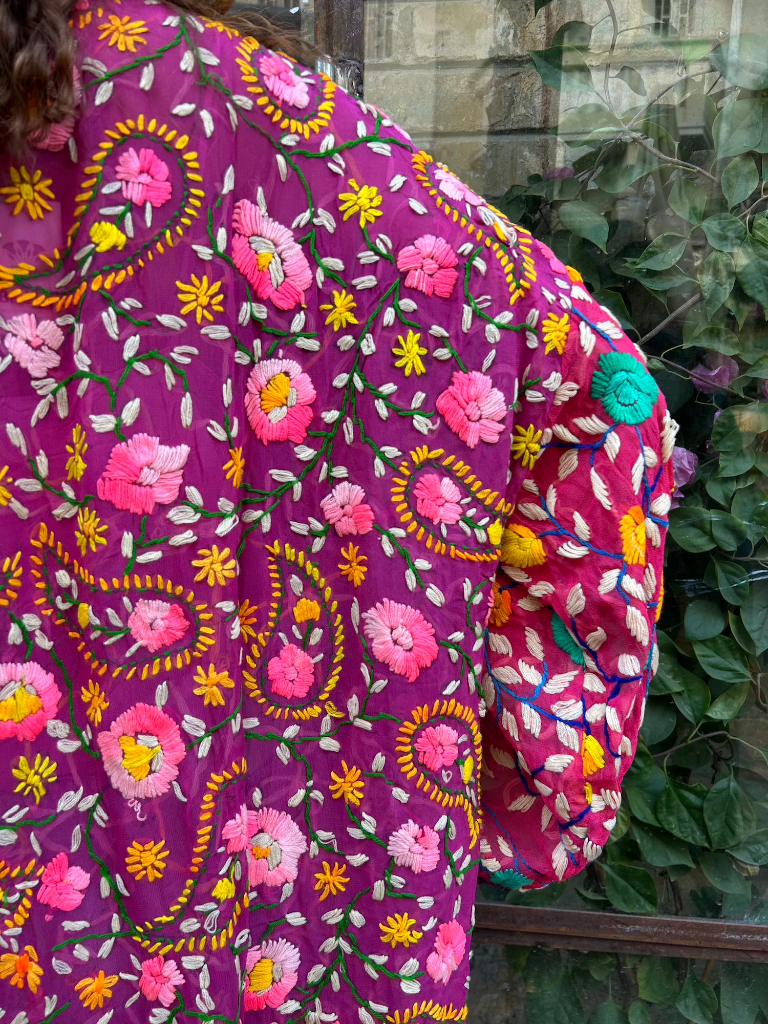 Phulkari Kimono