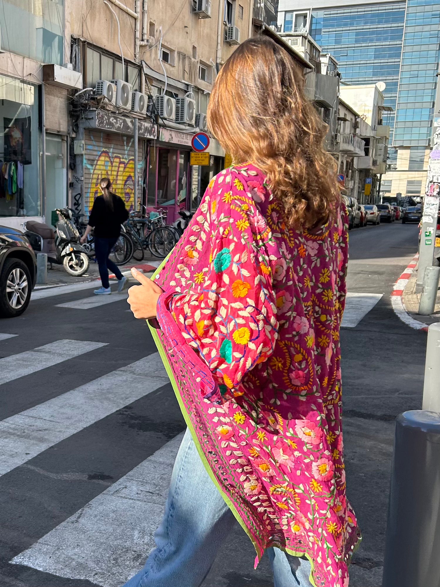 Phulkari Kimono