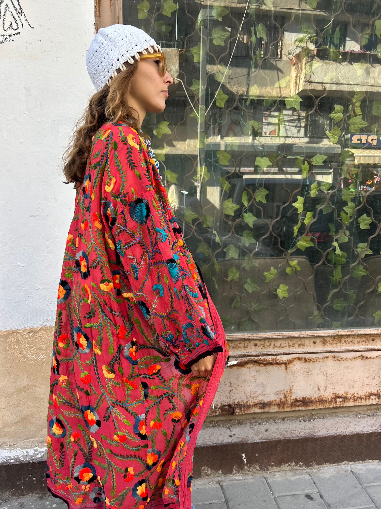 Phulkari Kimono