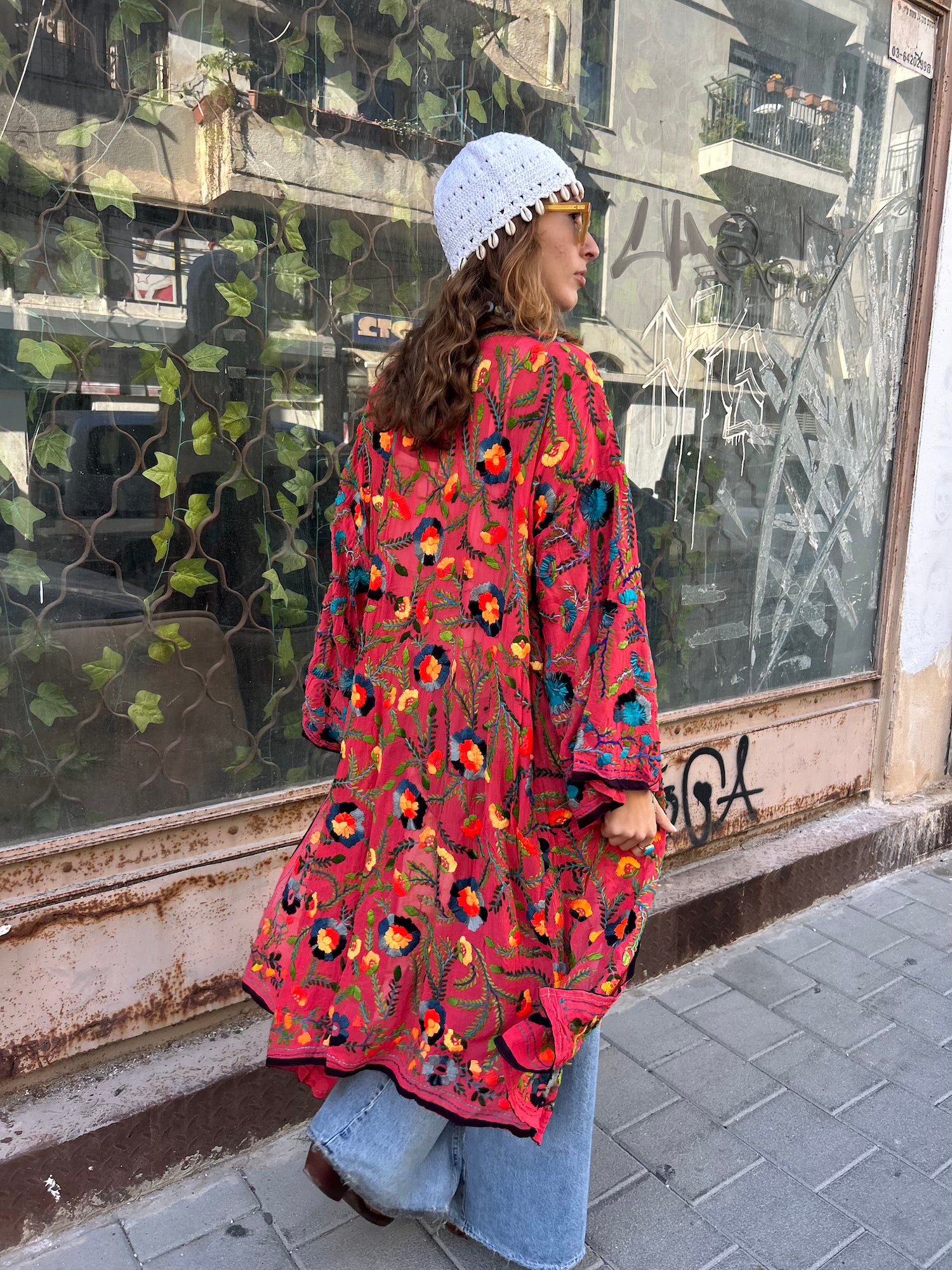 Phulkari Kimono