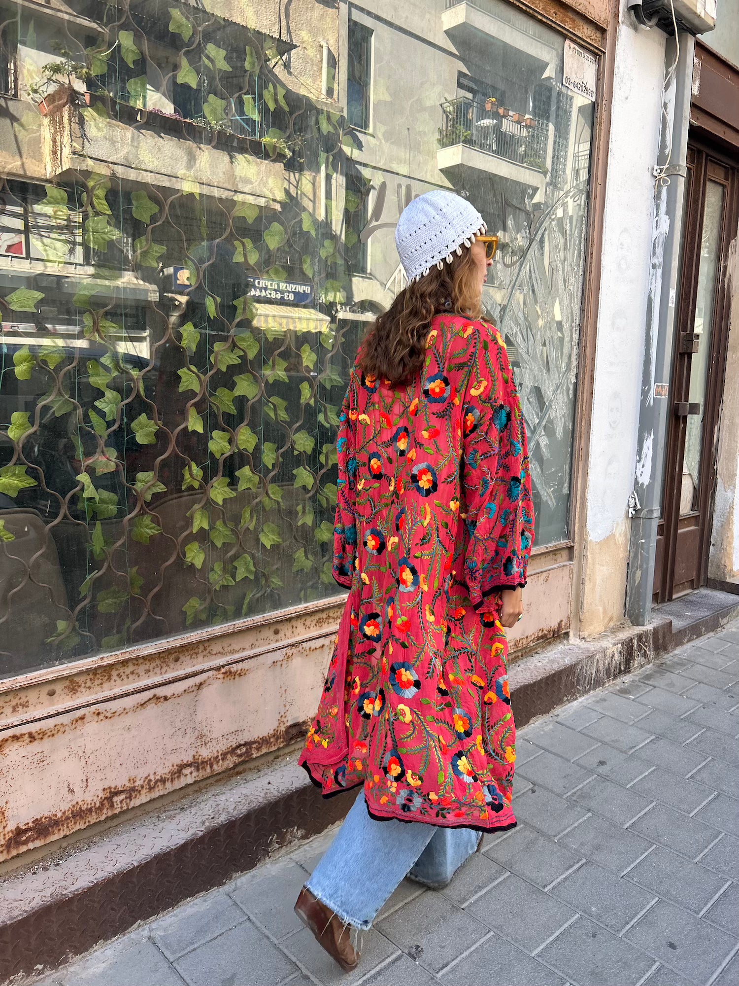 Phulkari Kimono