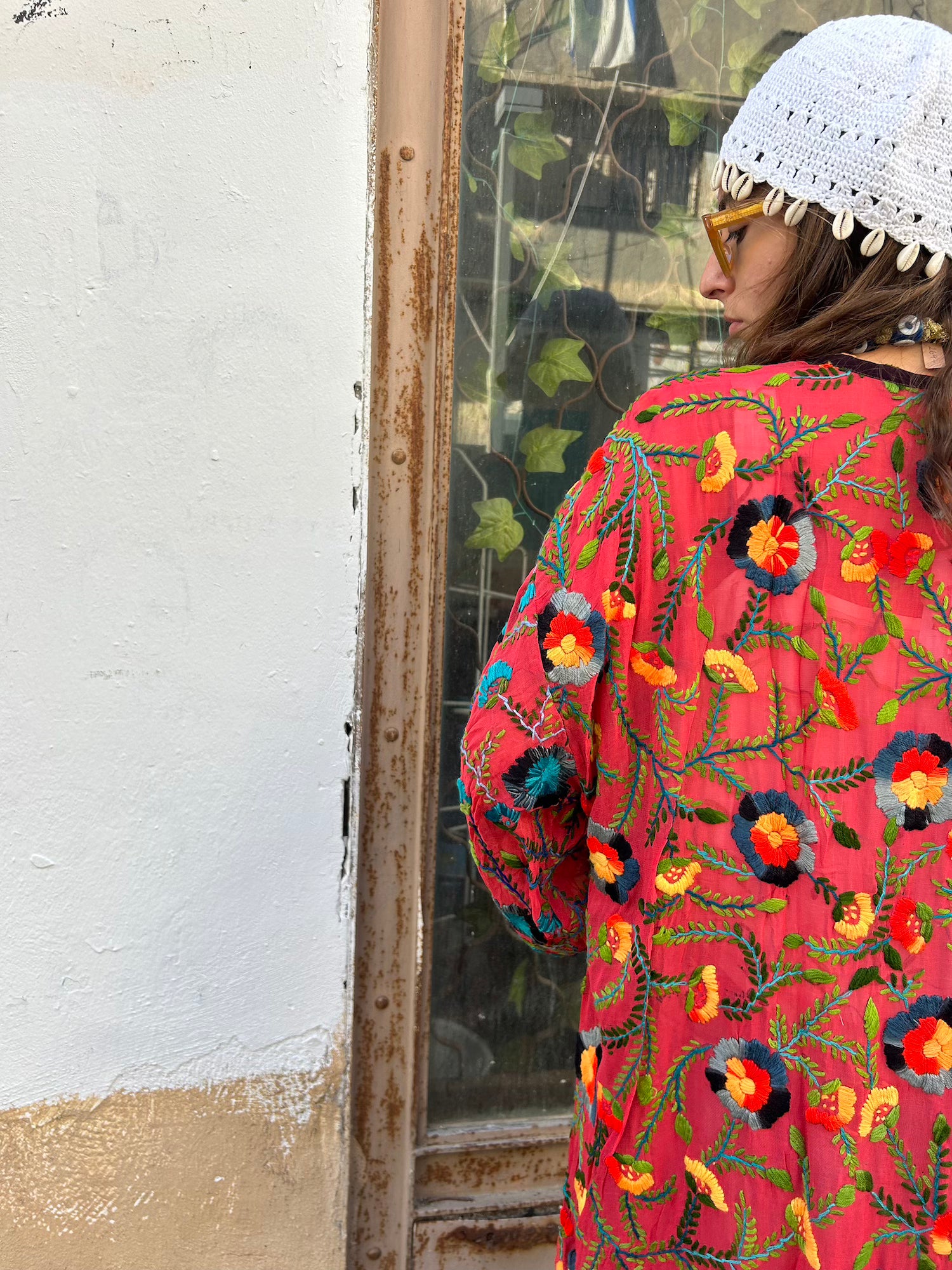 Phulkari Kimono