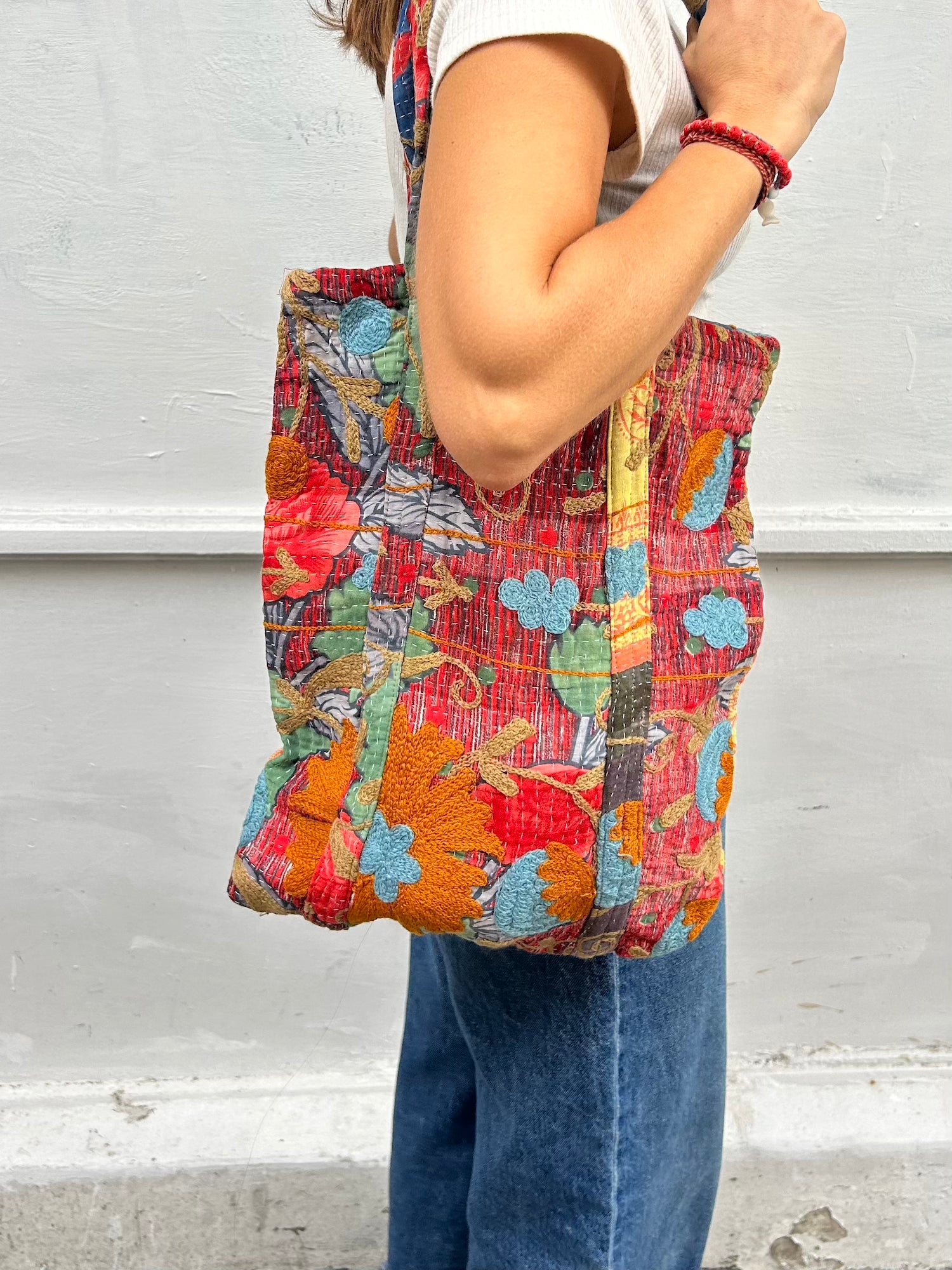 Kantha Suzani Bag