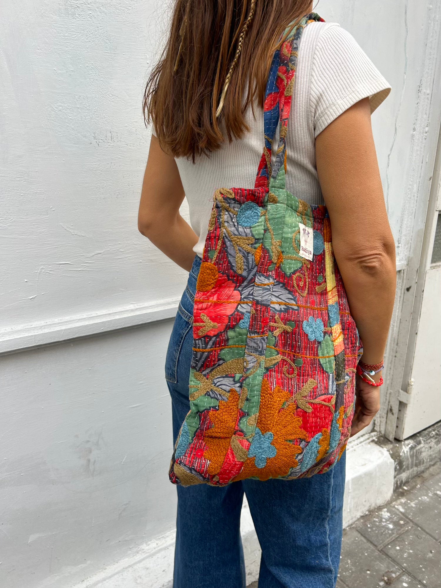 Kantha Suzani Bag