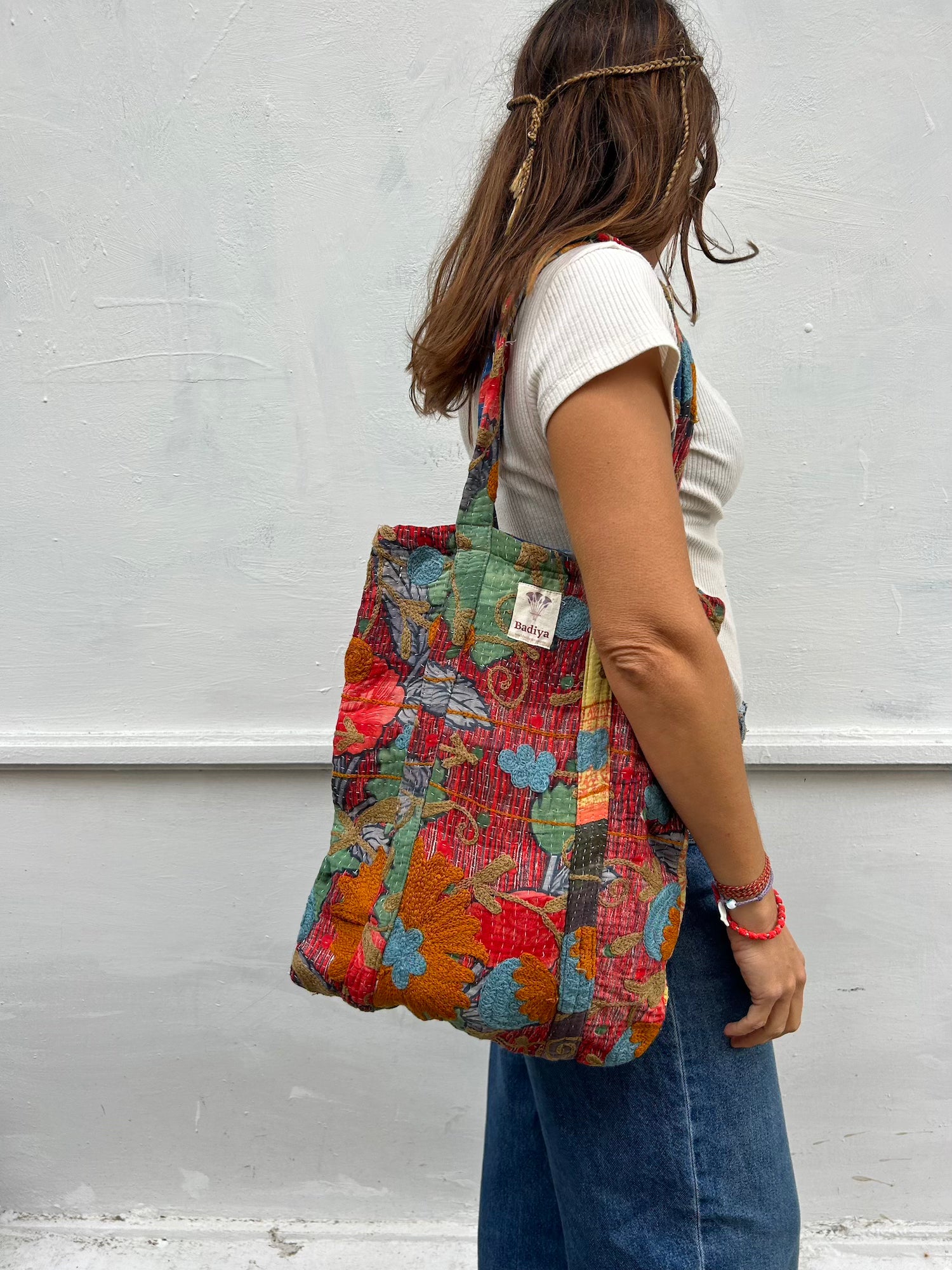 Kantha Suzani Bag