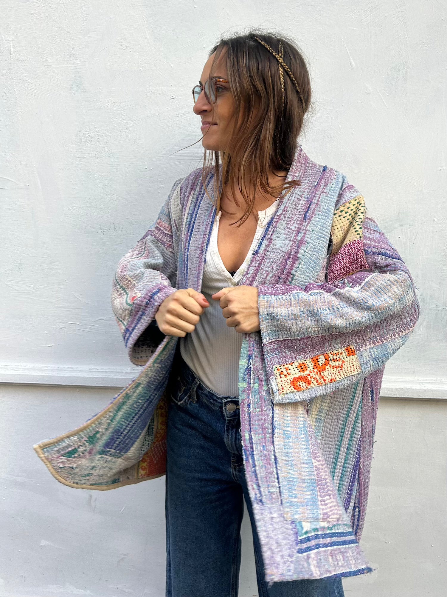 Patch Kantha Jacket