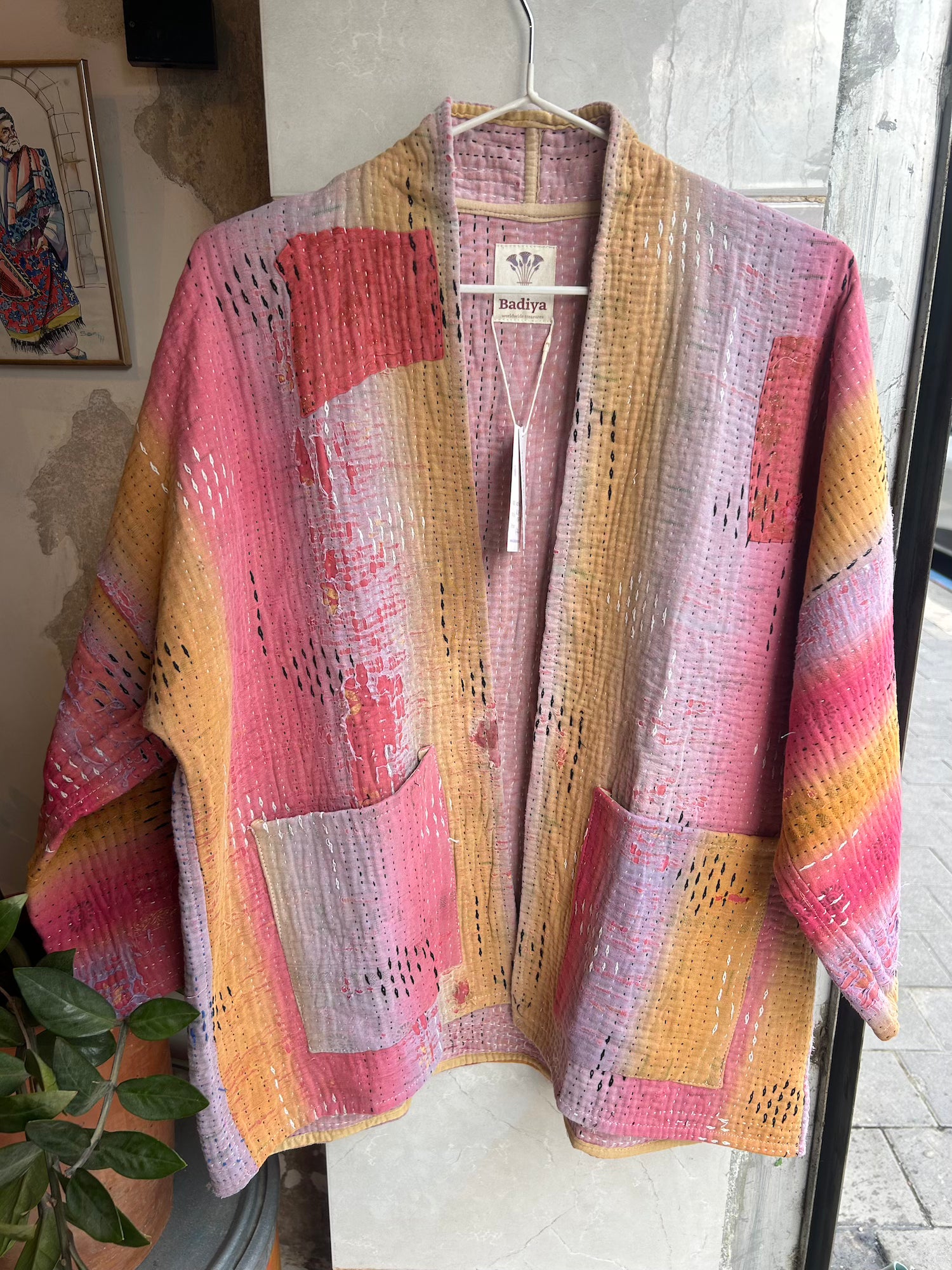 Patch Kantha Jacket