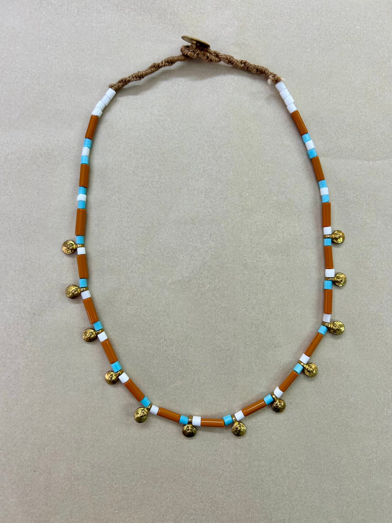 Blue Camel Tribal Necklace