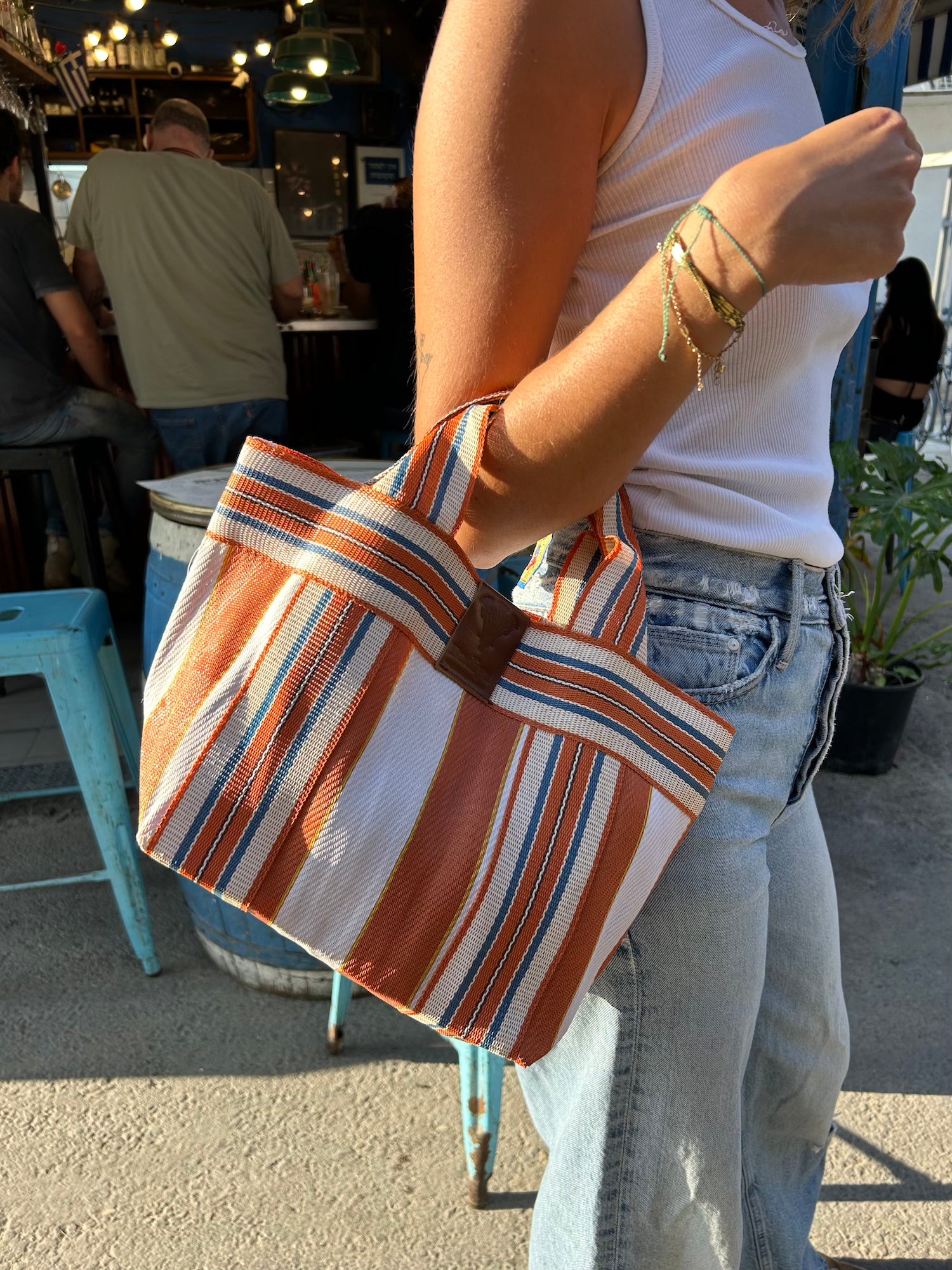 Mini Striped Bag