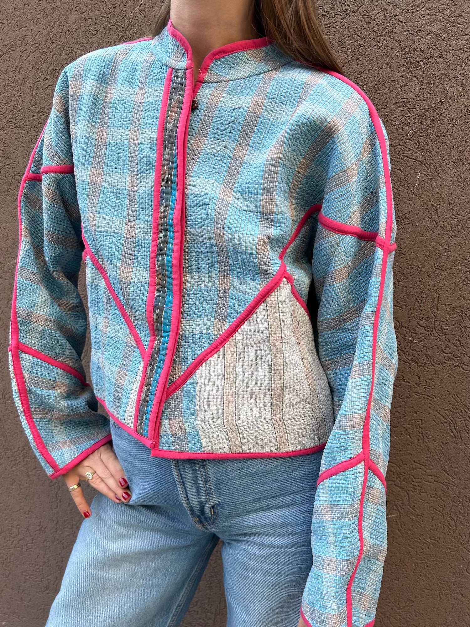 Rug Kantha Jacket