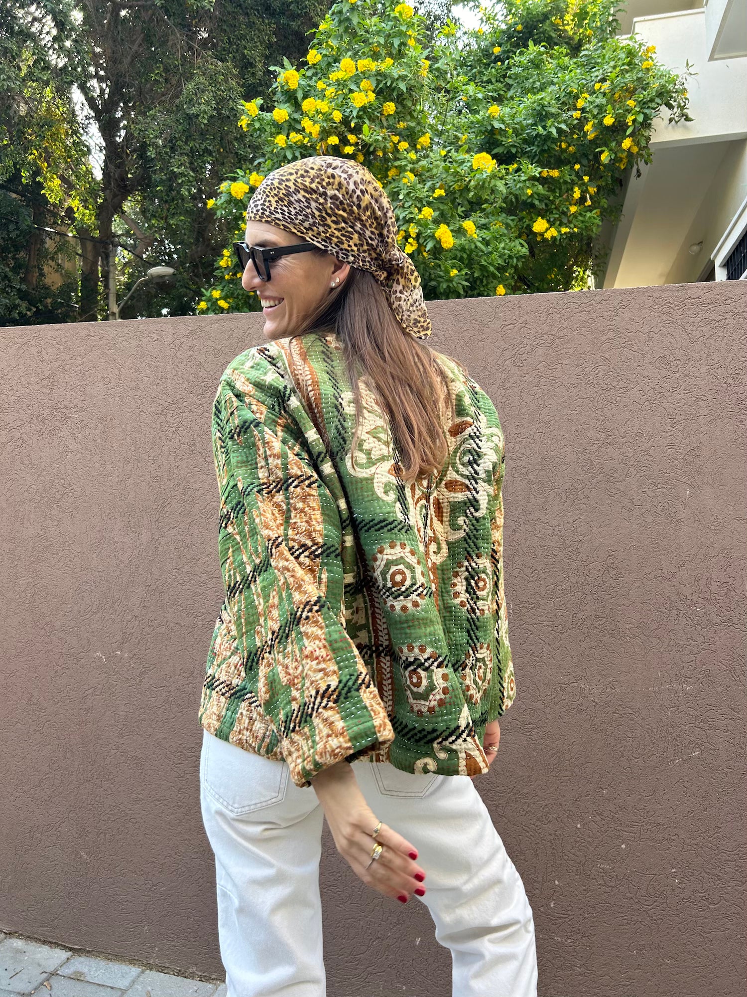 Short Kantha Jacket