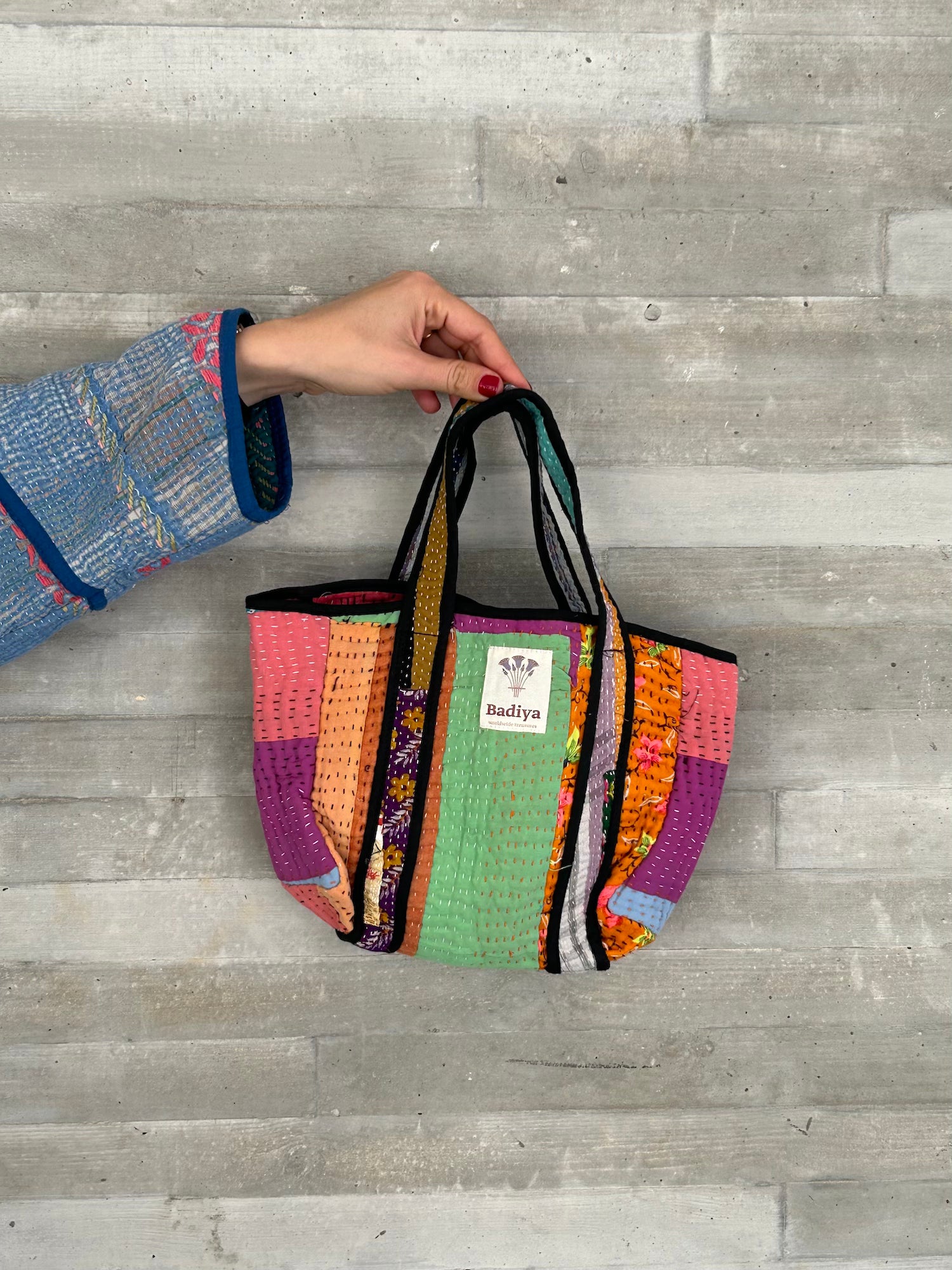 Mini Kantha Bag