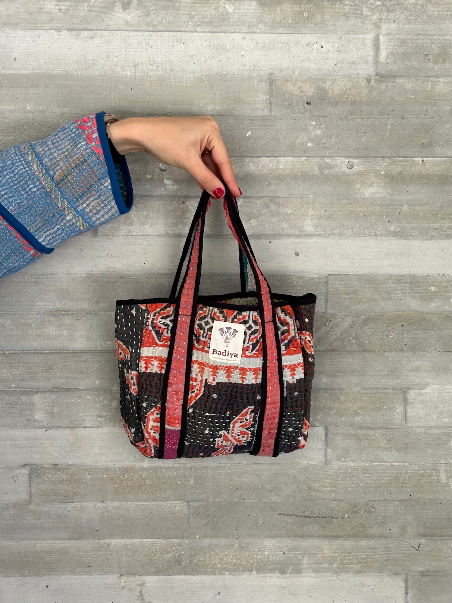 Mini Kantha Bag