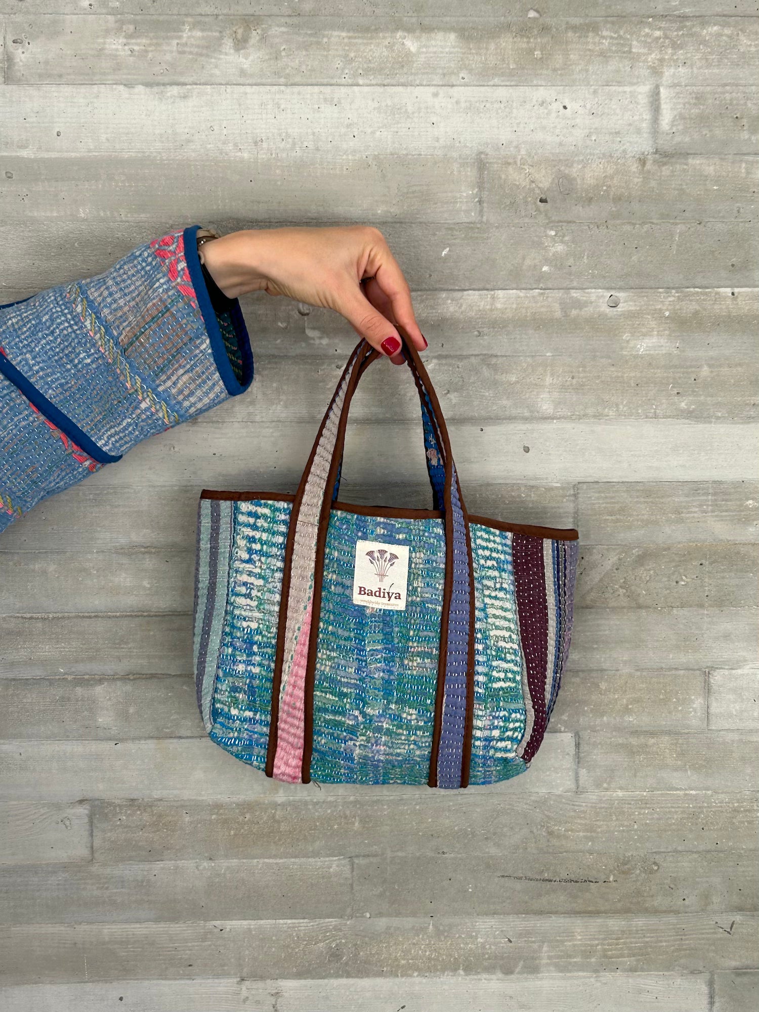 Mini Kantha Bag