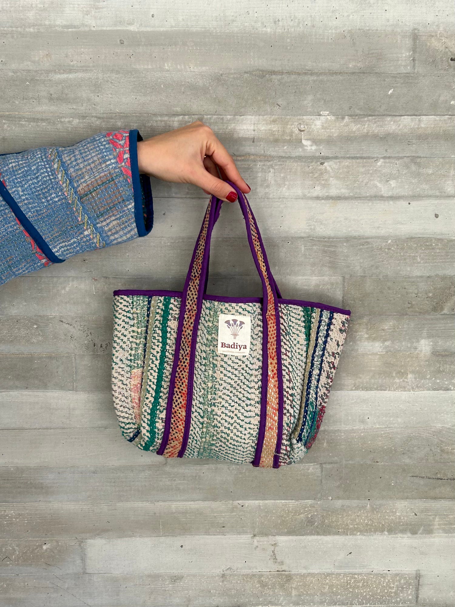 Mini Kantha Bag