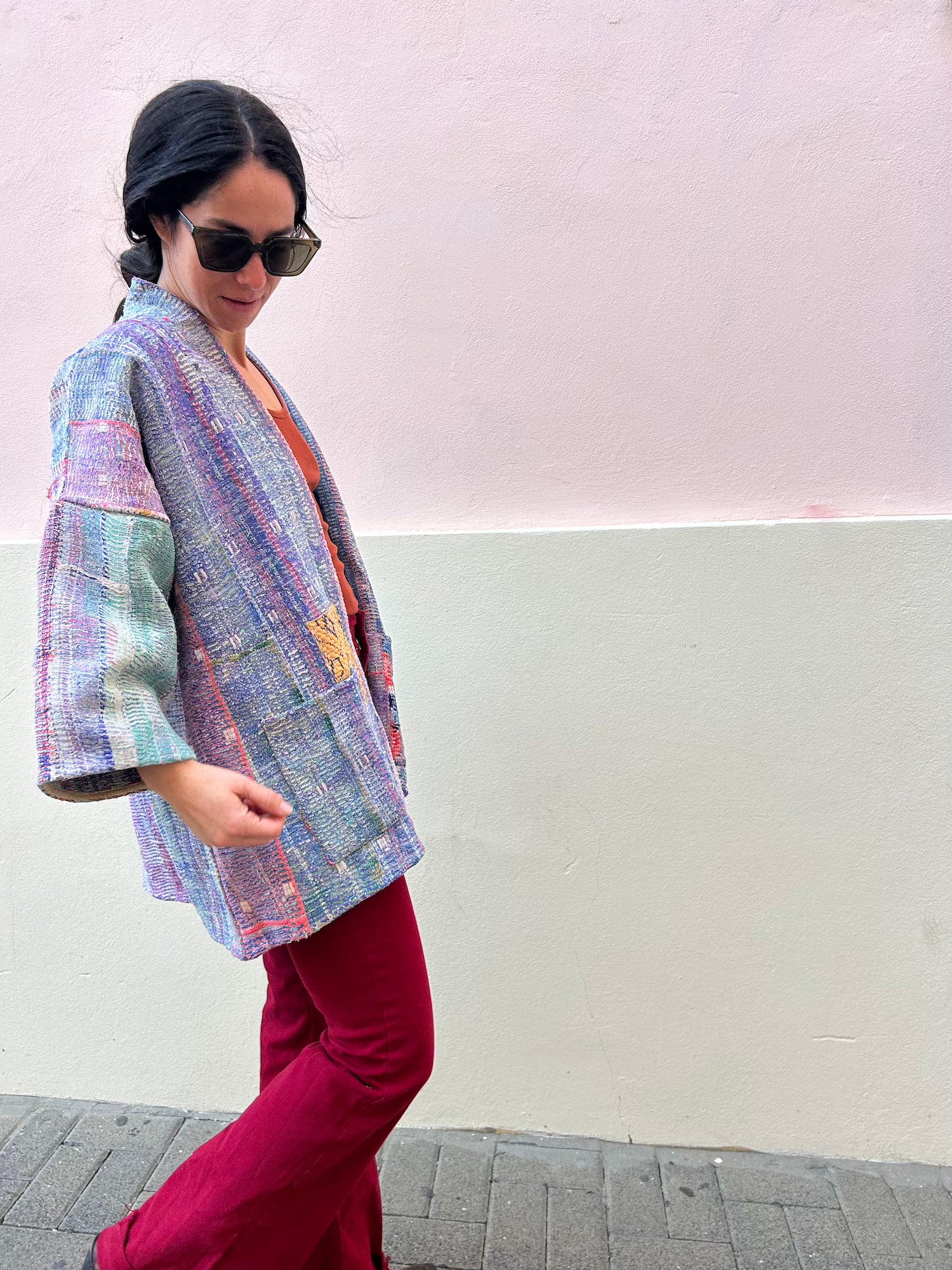 Rug Kantha Jacket