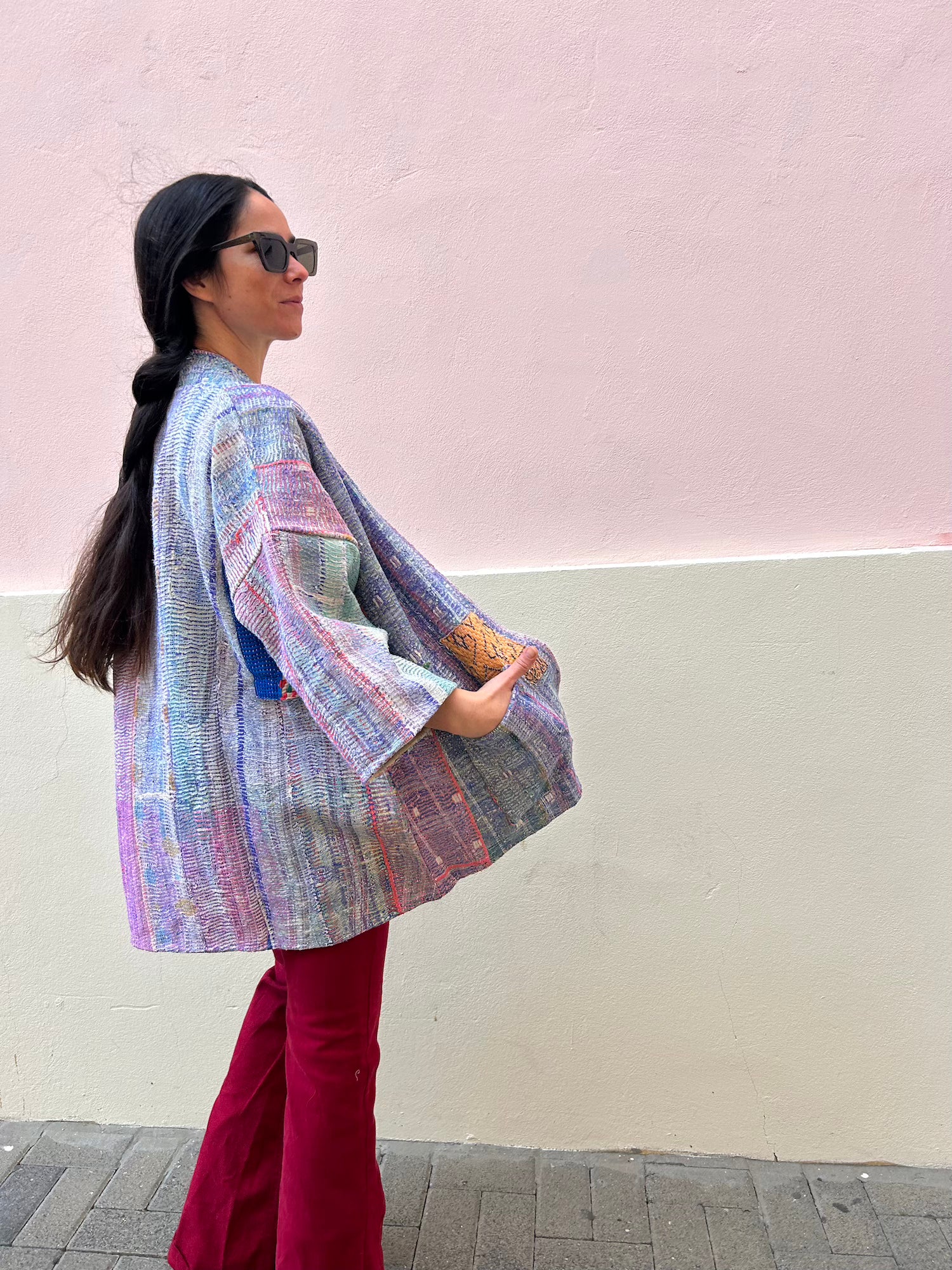 Rug Kantha Jacket