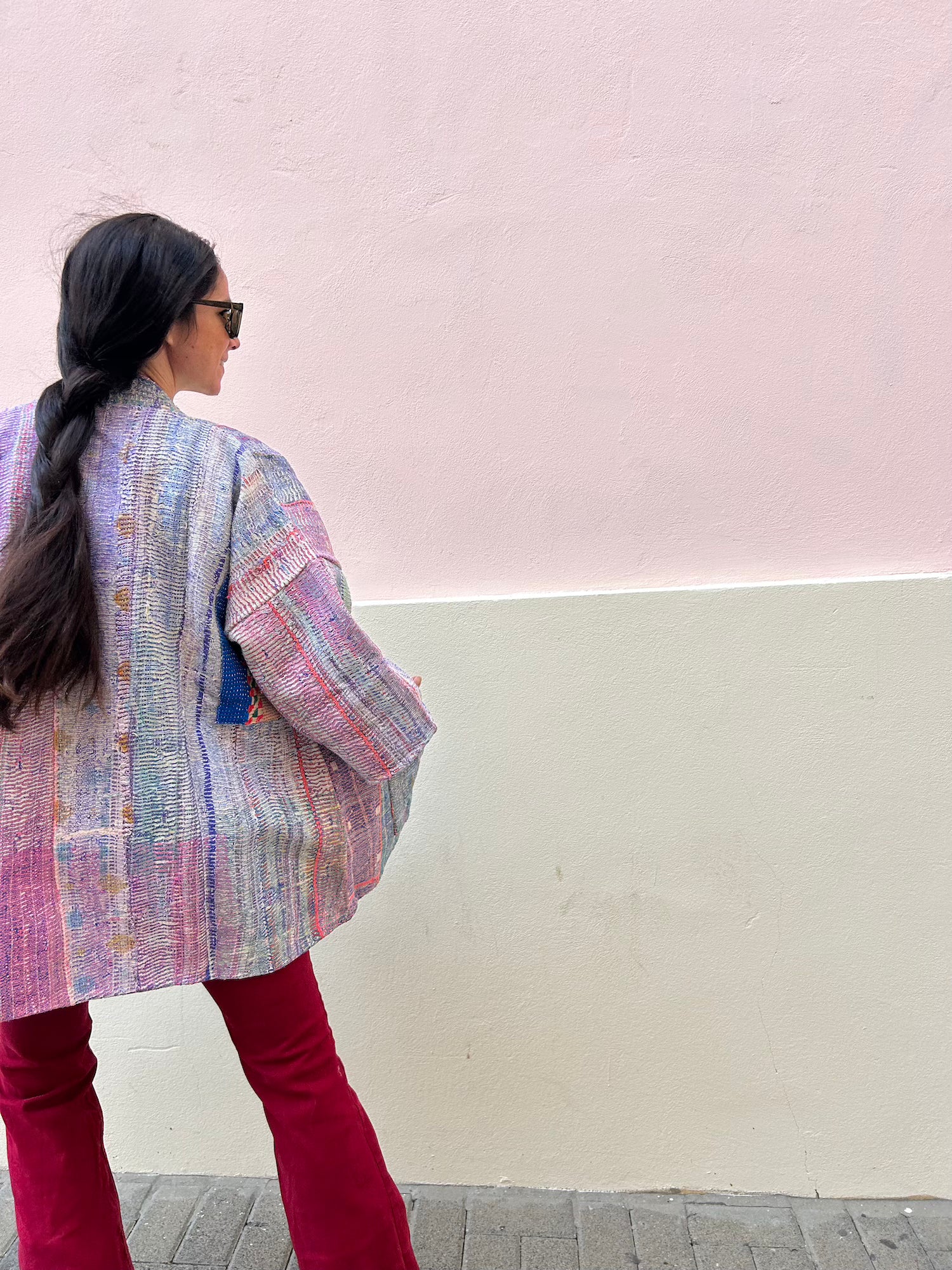 Rug Kantha Jacket