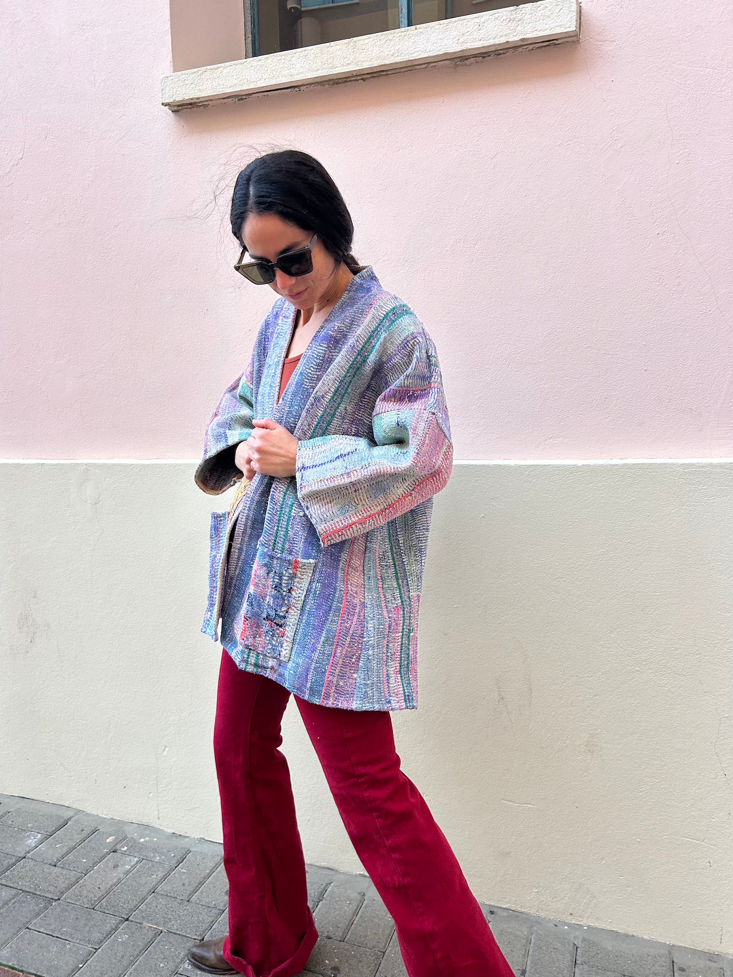 Rug Kantha Jacket