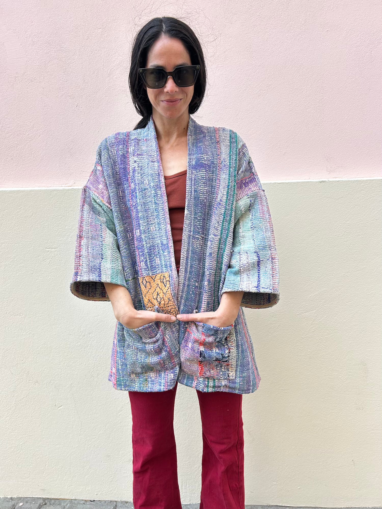 Rug Kantha Jacket