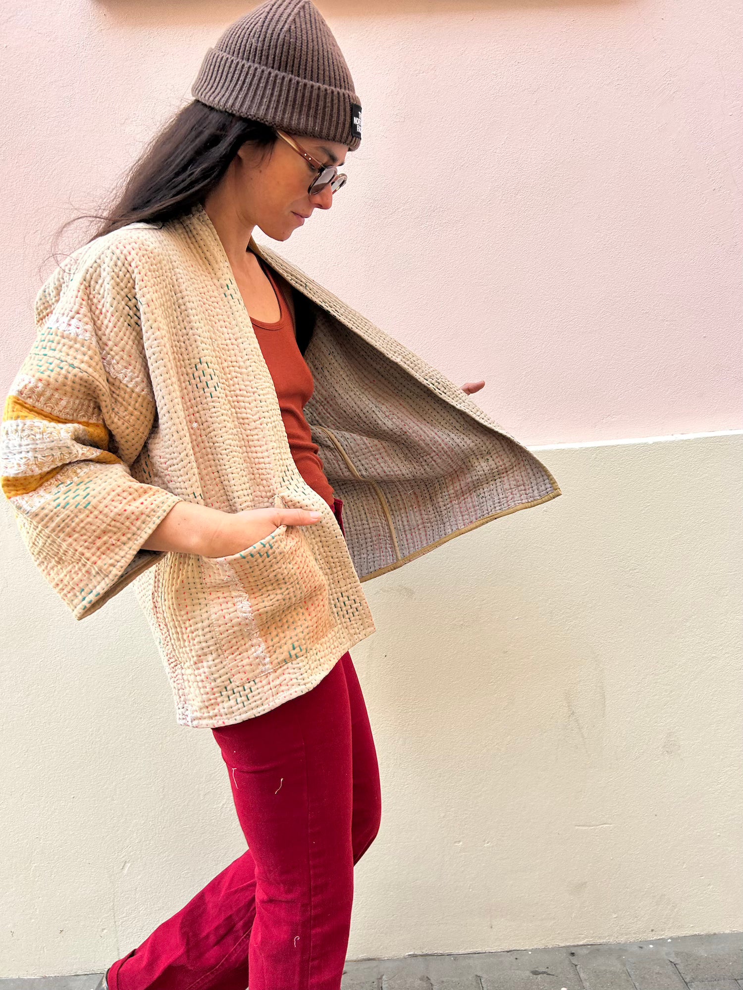 Rug Kantha Jacket