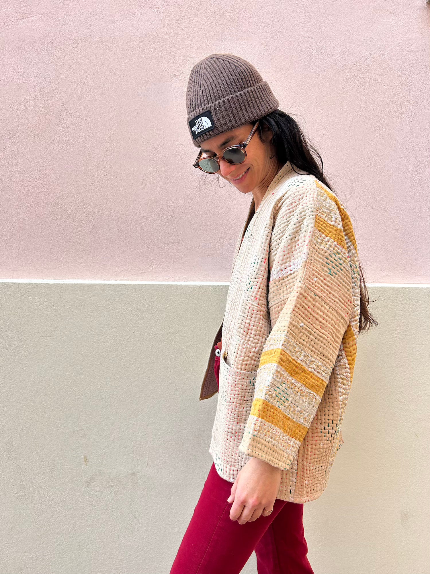 Rug Kantha Jacket