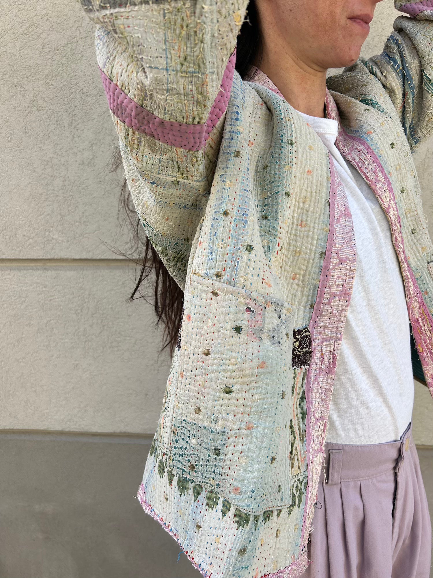 Rug Kantha Jacket