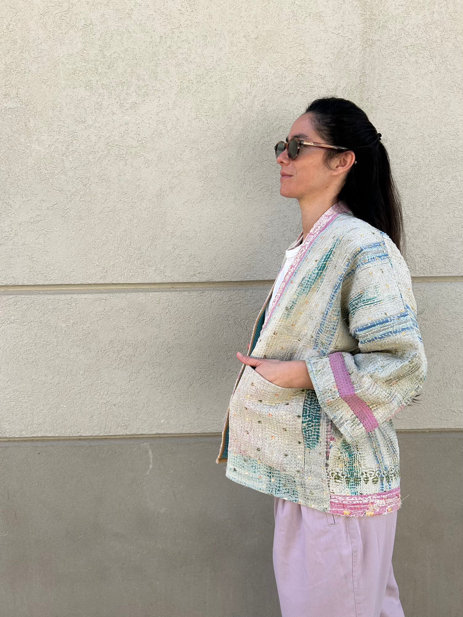 Rug Kantha Jacket