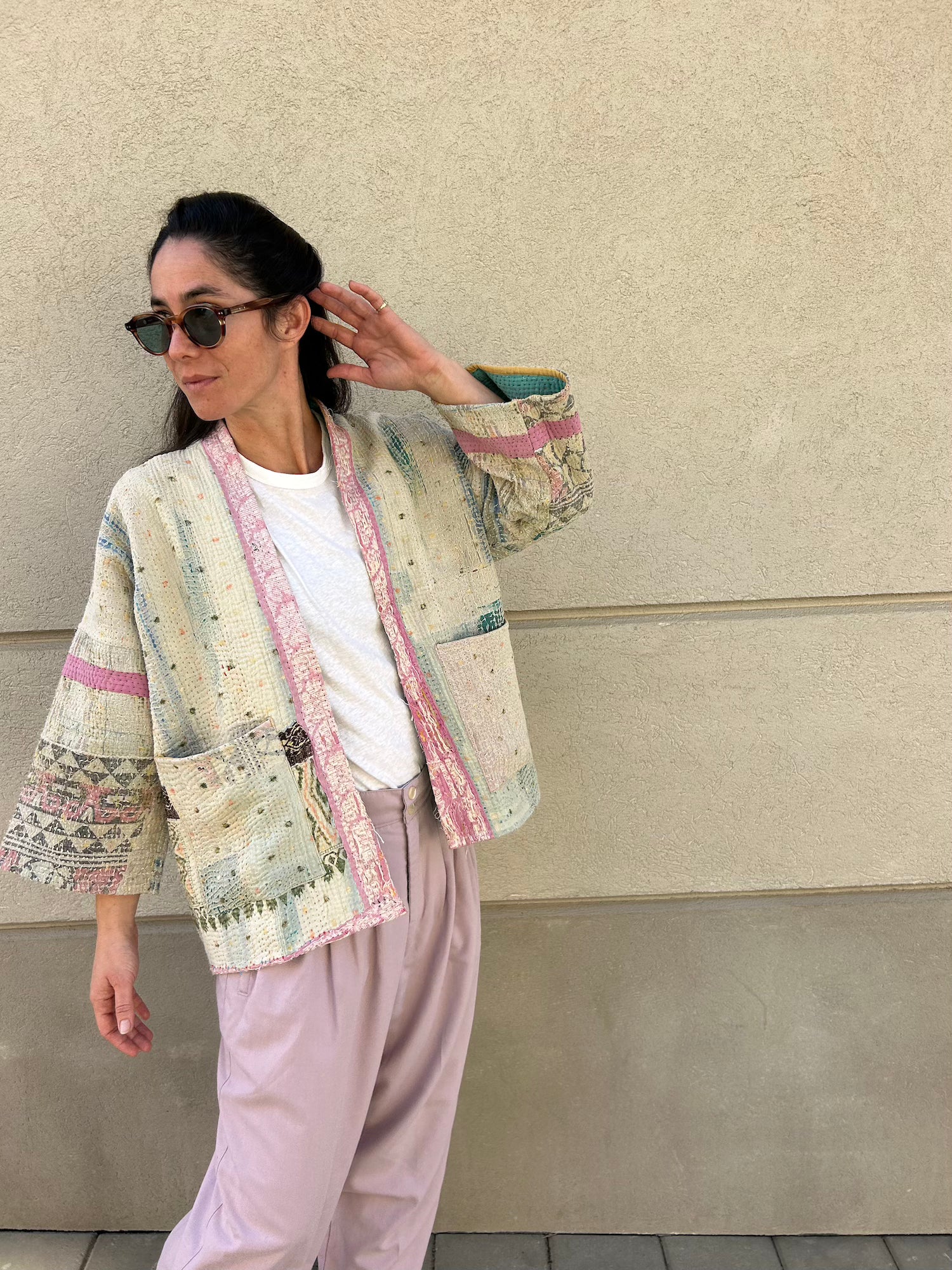 Rug Kantha Jacket