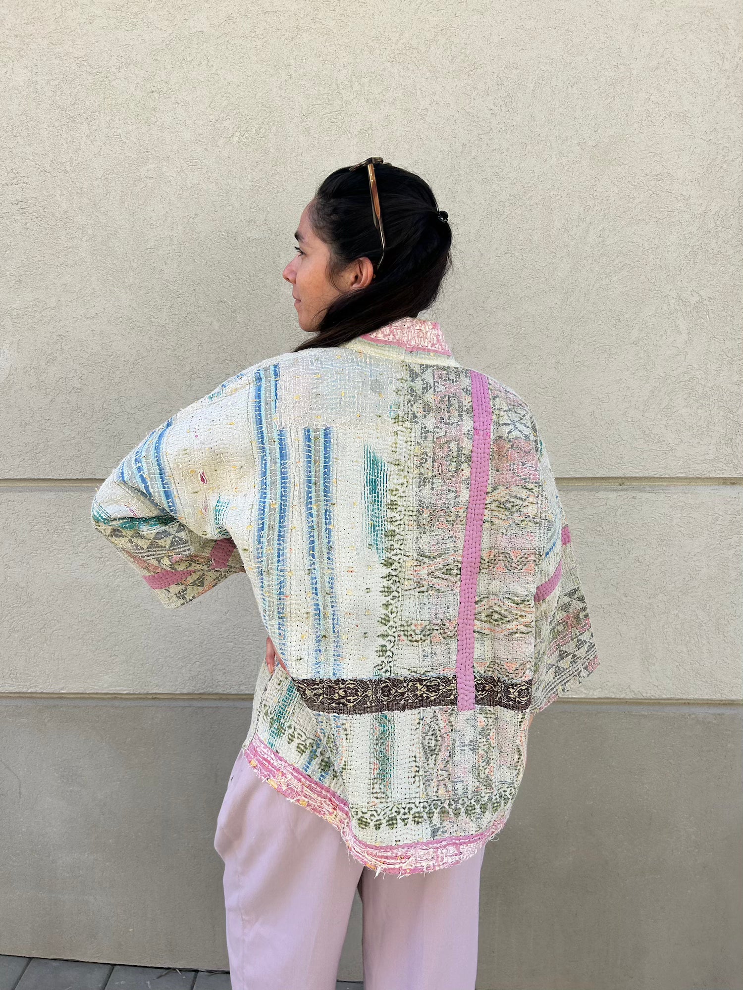 Rug Kantha Jacket