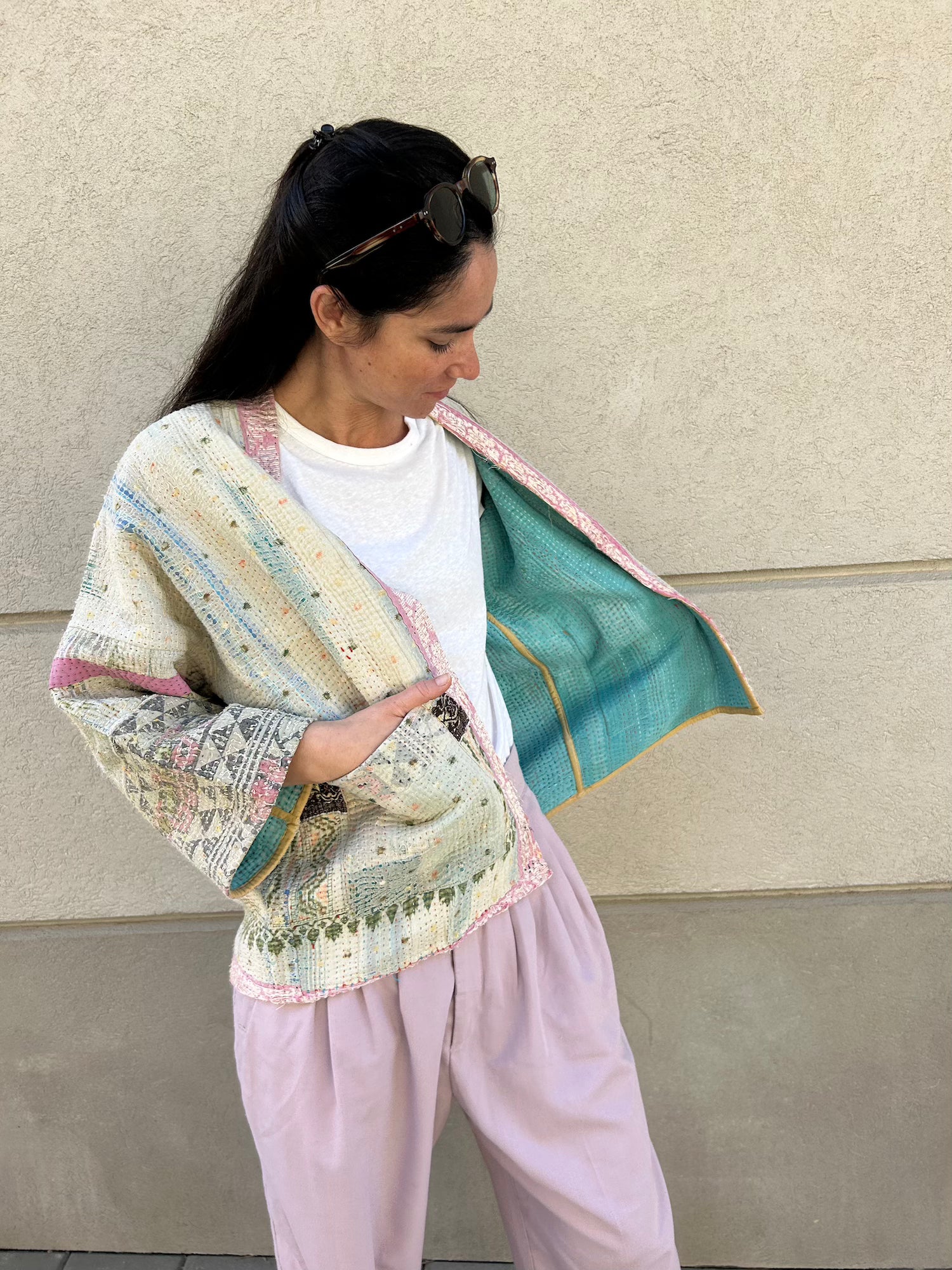 Rug Kantha Jacket