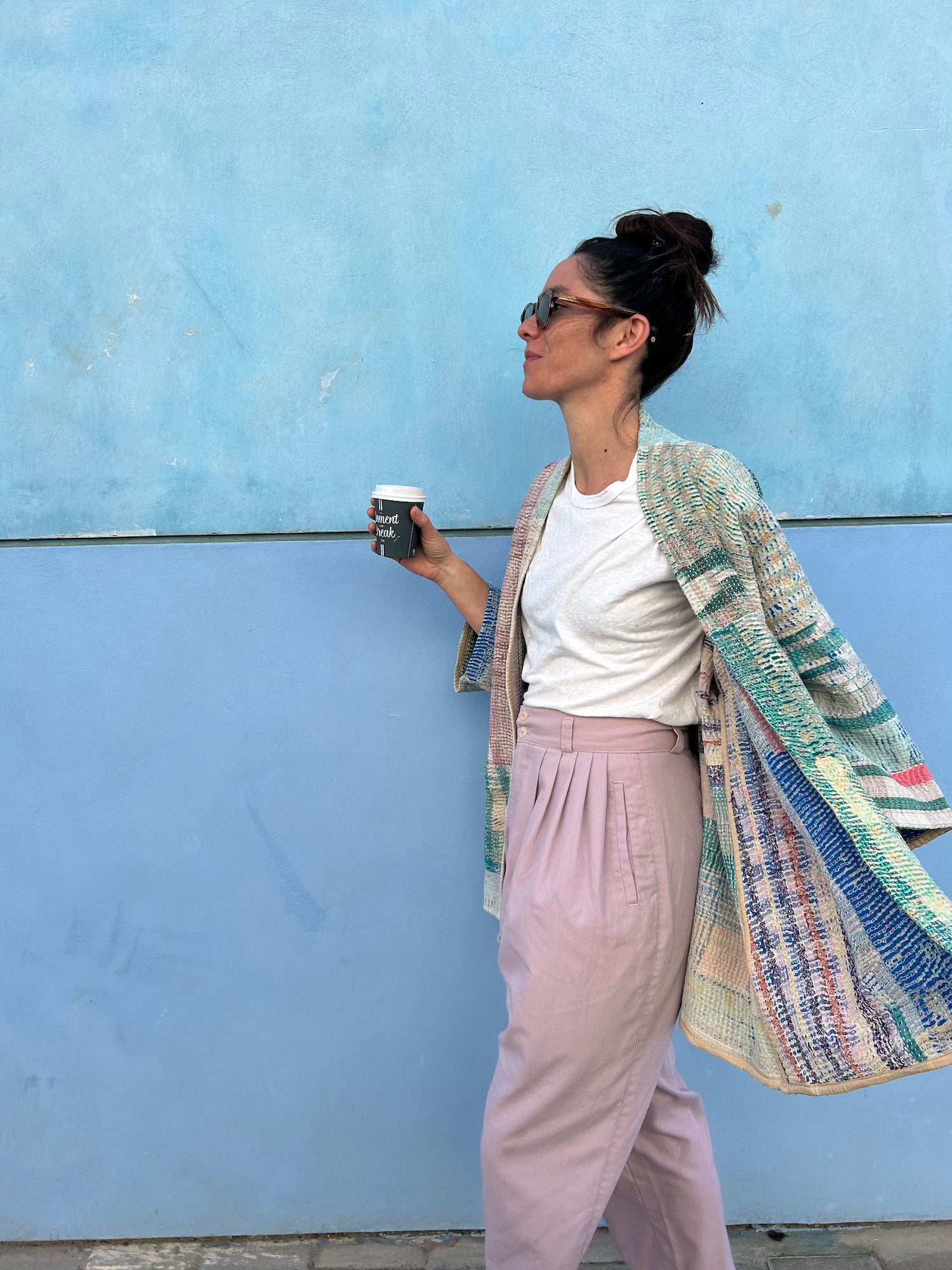 Rug Kantha Jacket