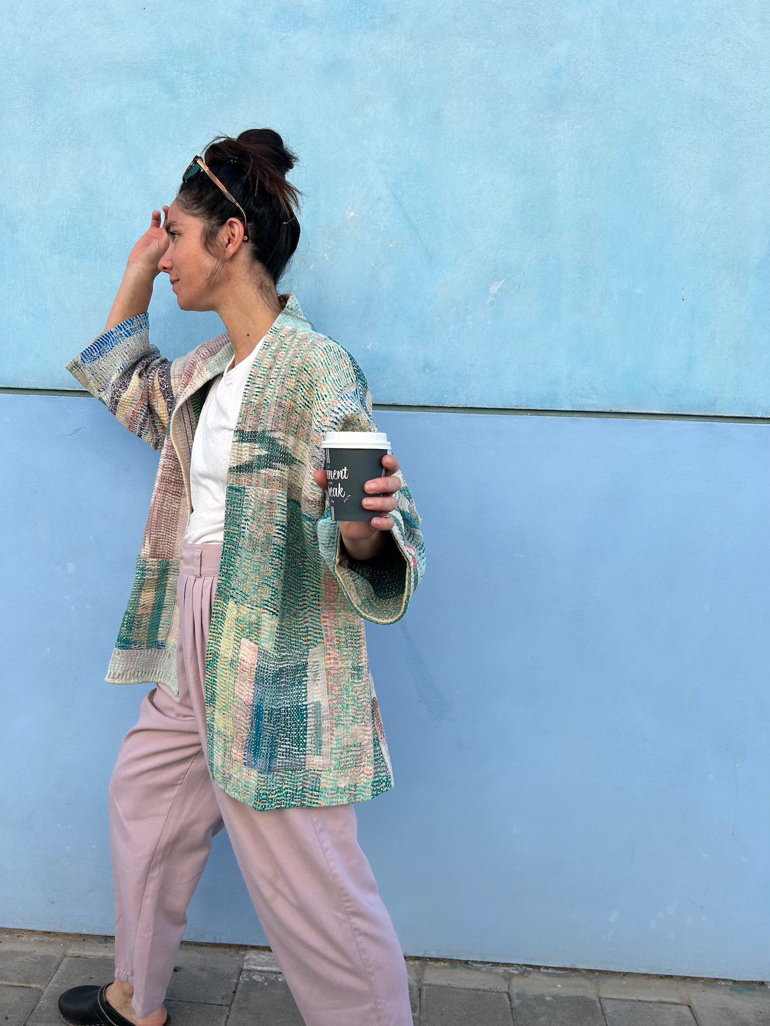 Rug Kantha Jacket